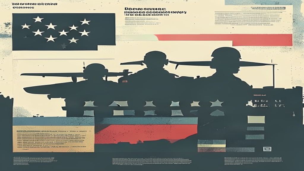 Editorial illustration for: Defense Department Proposes Splitting Military Health System Budget