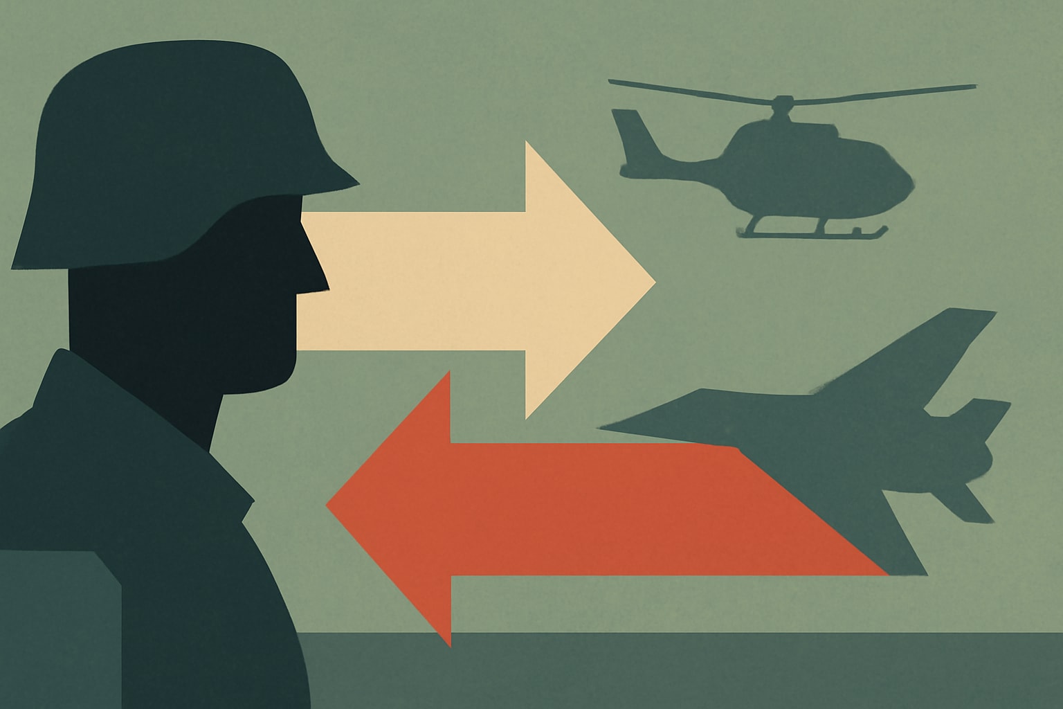 Editorial illustration for: Italy Replaces Leonardo CEO Amid Strategic Shift