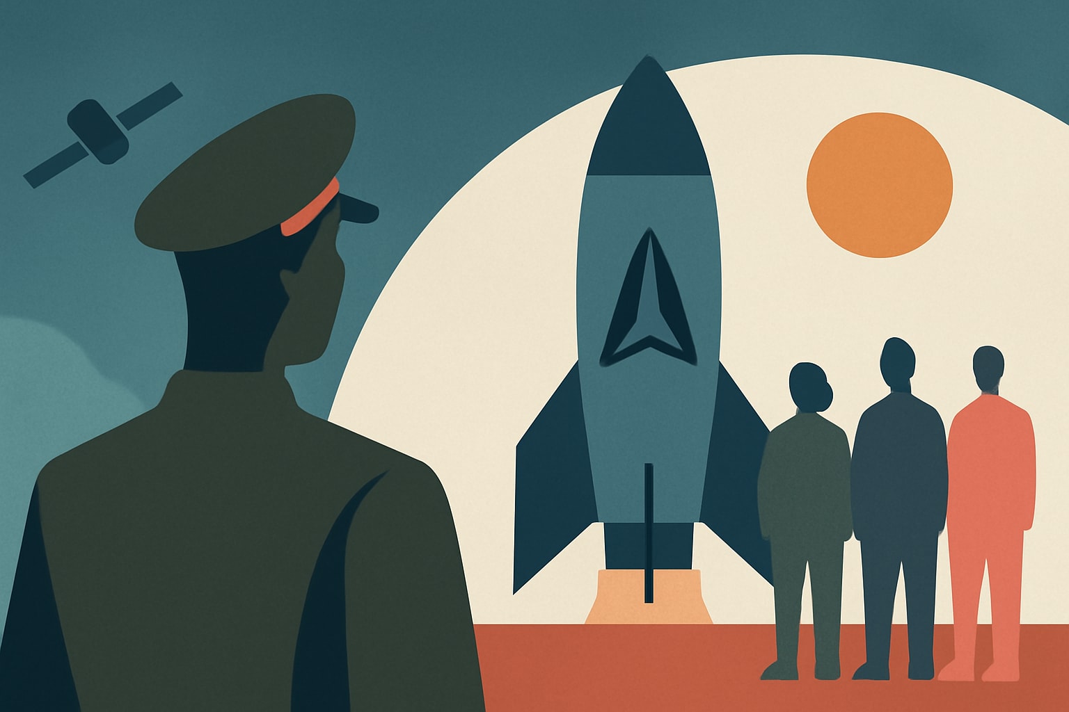 Editorial illustration for: Space Force STARCOM to Add 400+ Civilians Amid Expansion