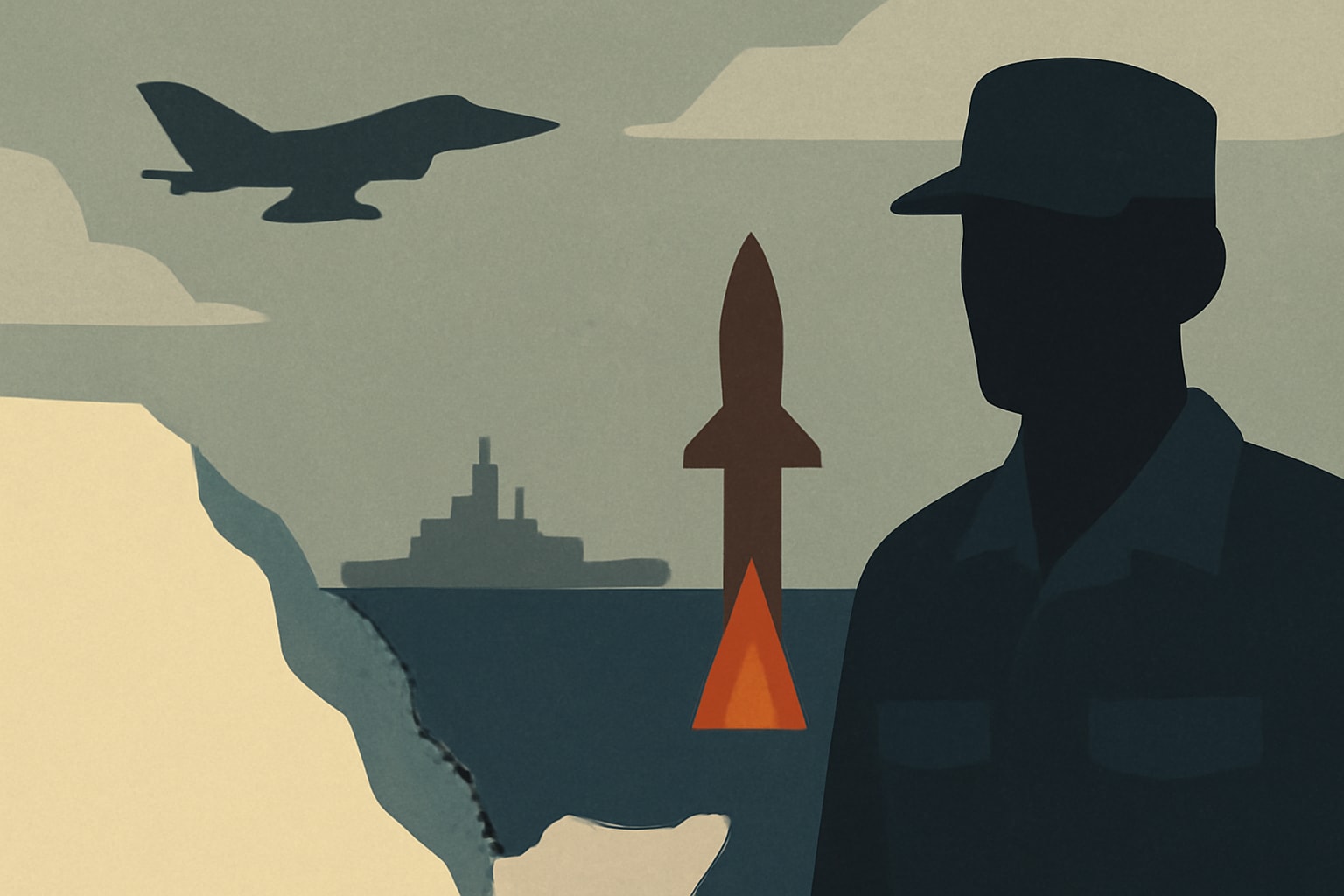 Editorial illustration for: Experts Warn of Houthi Threat in Red Sea Amid Strait of Hormuz Focus