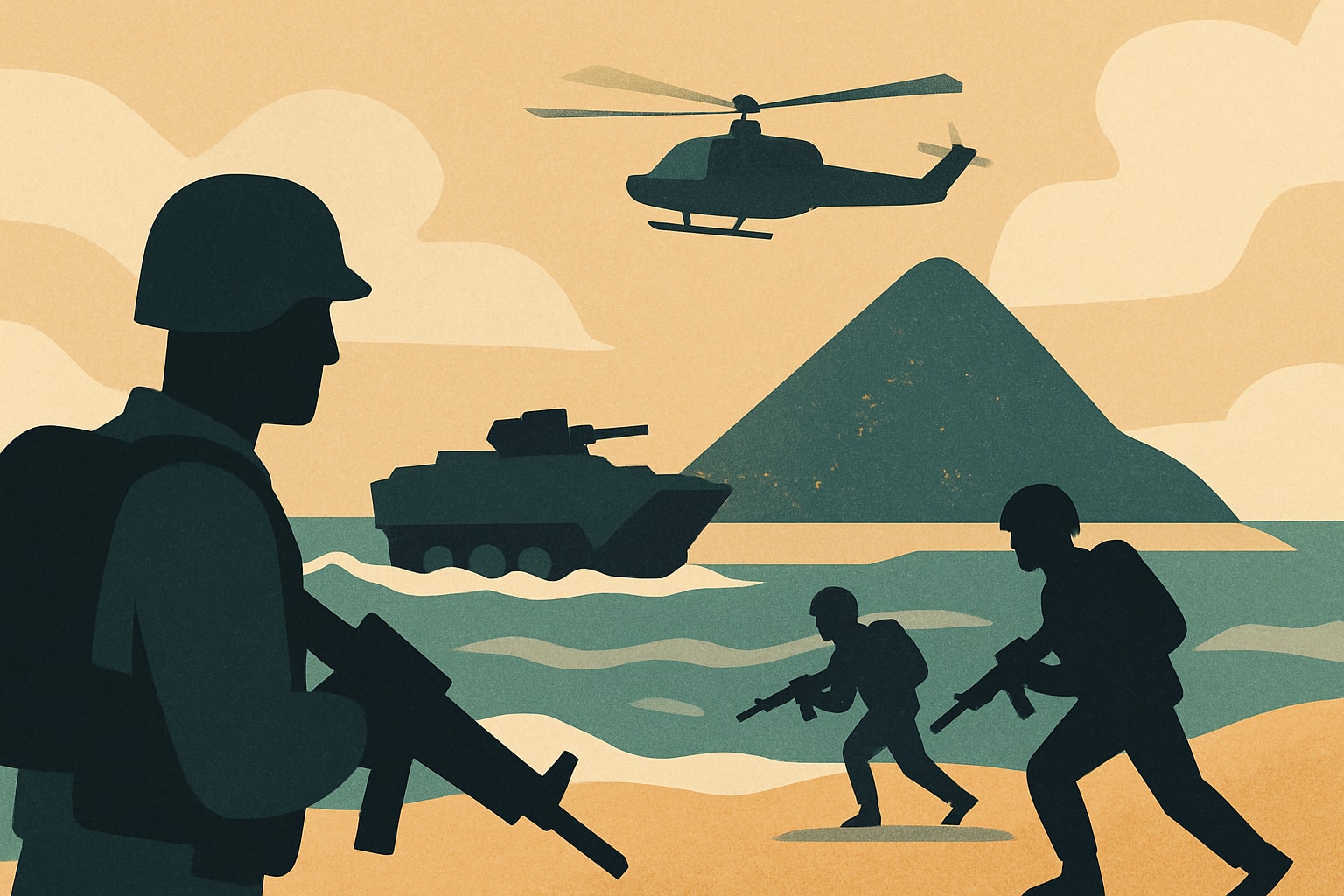 US Marines Practice Seizing Remote Islands in Philippine Exercise