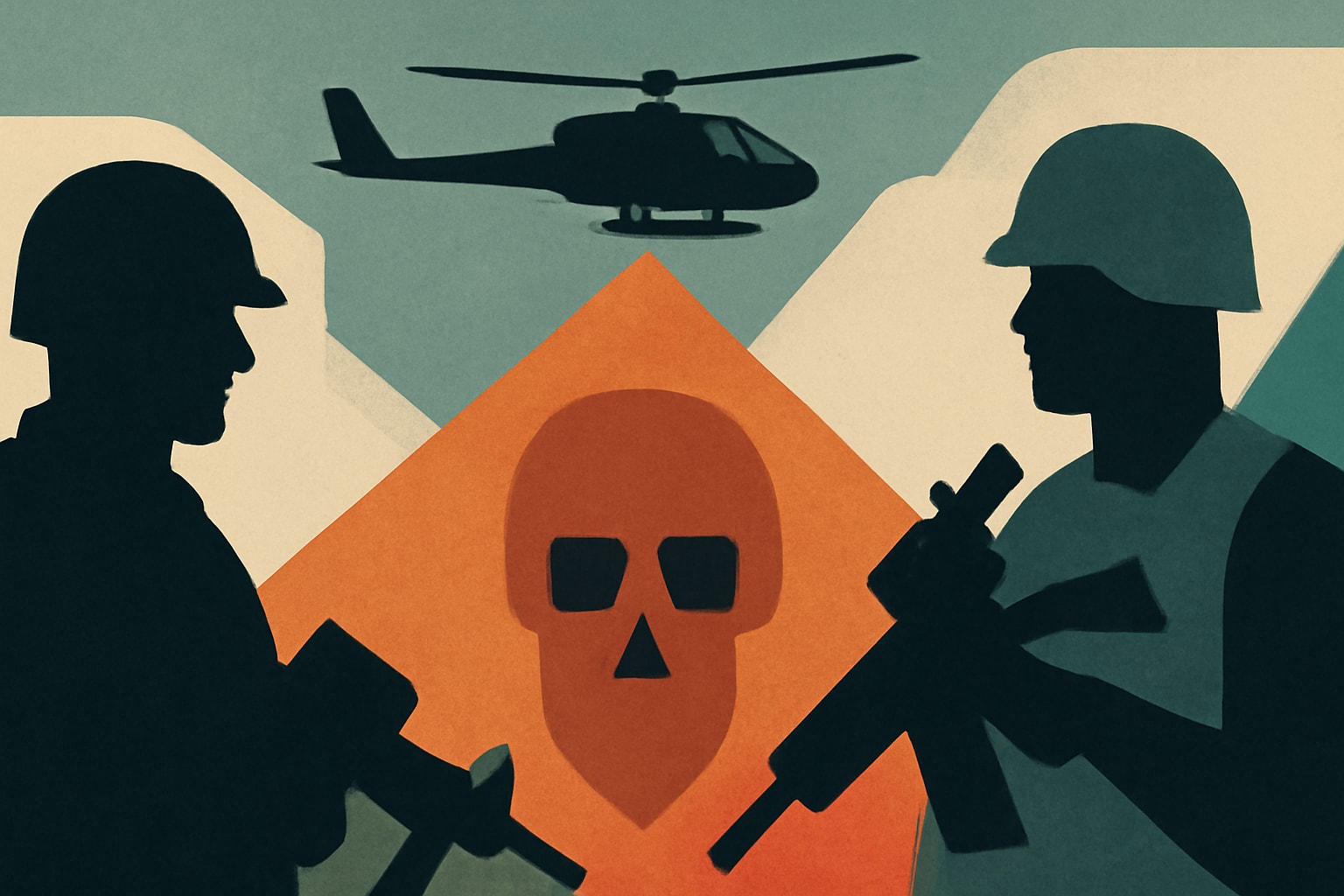 Editorial illustration for: U.S. and Nigerian Troops Kill ISIS Second-in-Command in Major Operation