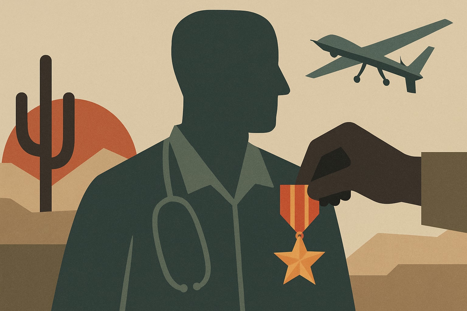 Arizona National Guard Doctor Honored for Heroism After Jordan Drone Attack