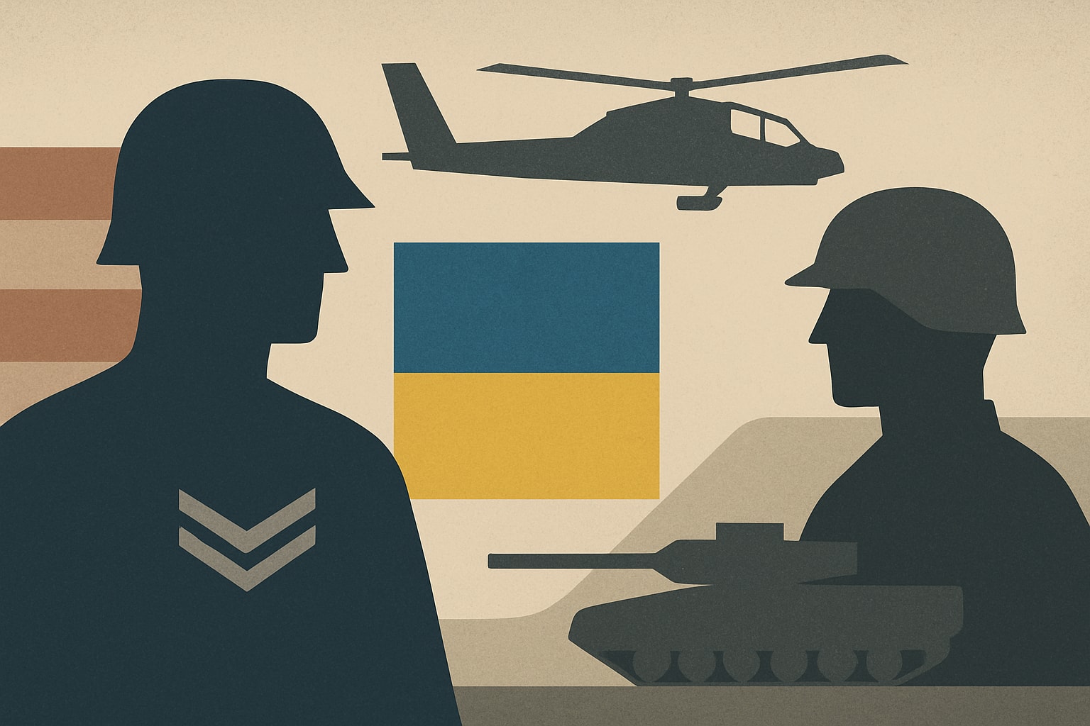 Editorial illustration for: Ukraine’s Battlefield Integration Surpasses U.S. Military, Army Secretary Says