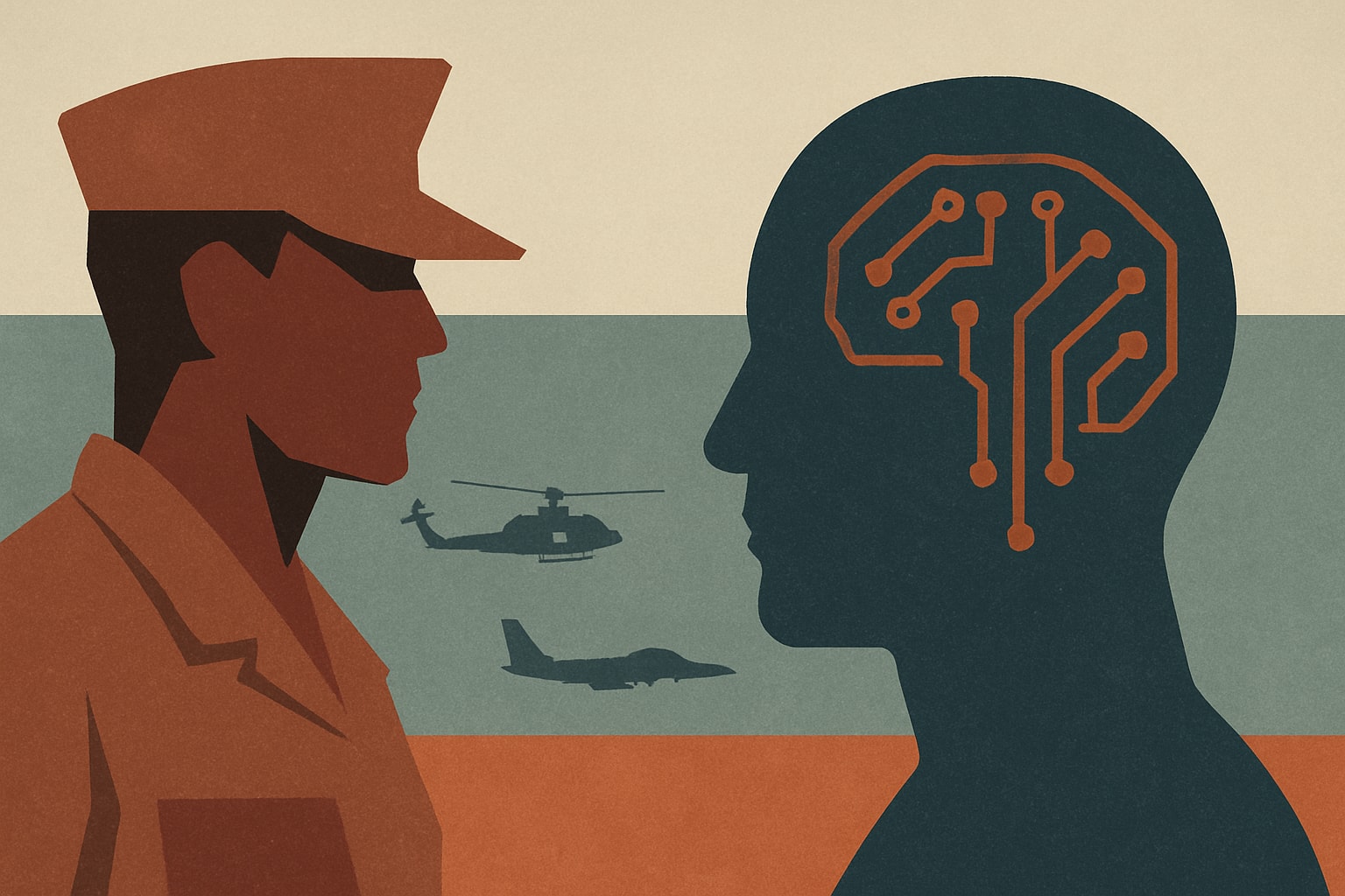 Editorial illustration for: Marines Mandate Servicewide AI Training by Year’s End