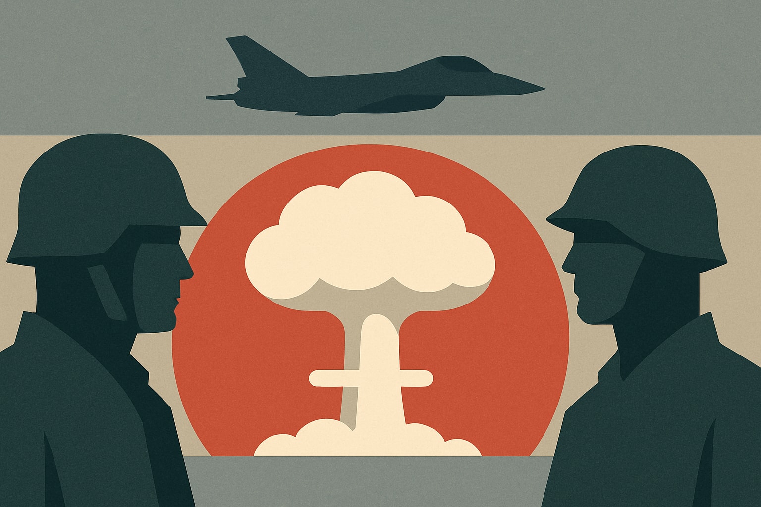 Editorial illustration for: Belarus Launches Joint Drills With Russia to Practice Nuclear Weapons Use