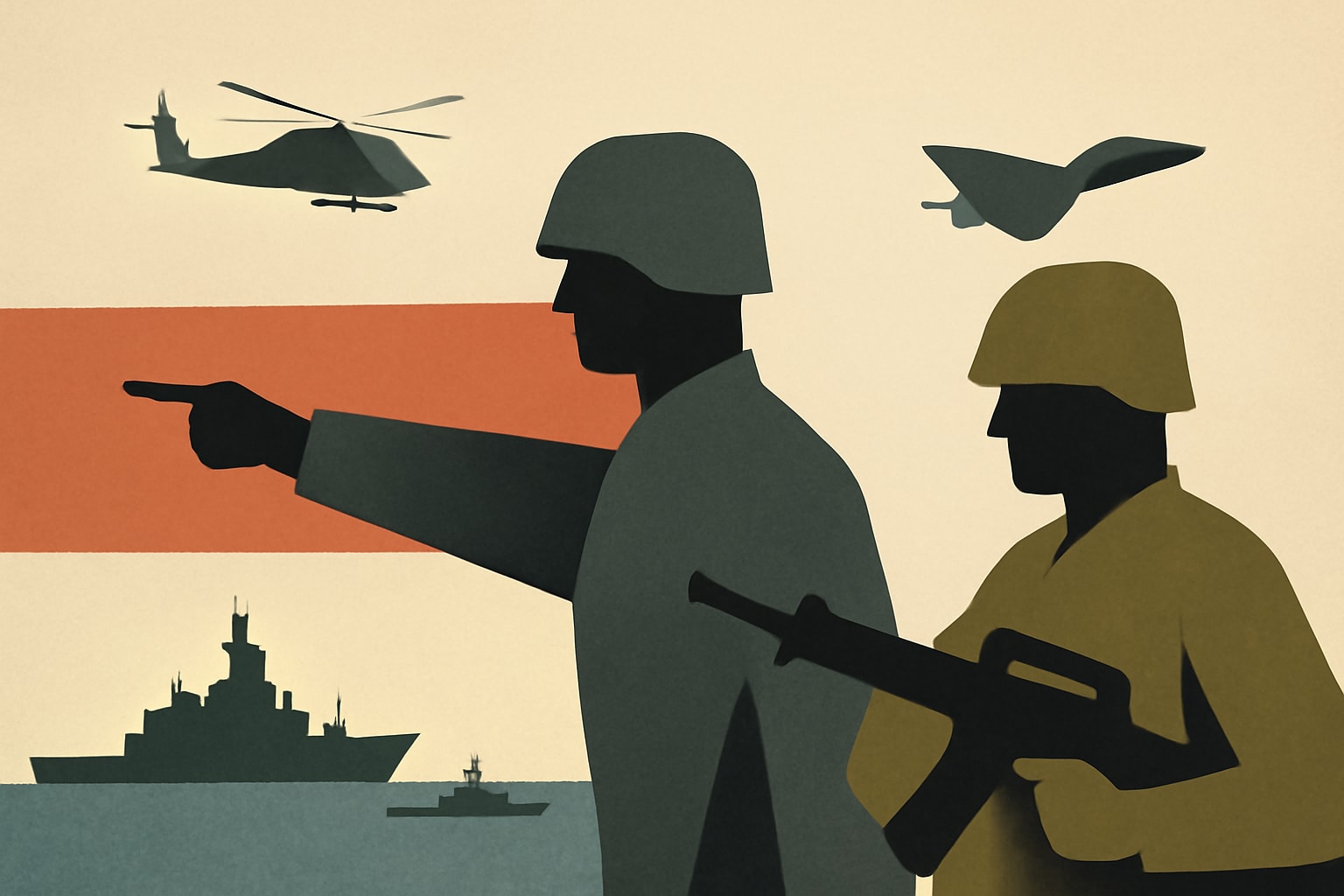 Editorial illustration for: US and Philippines Conduct Major Joint Military Exercises Amid Global Tensions