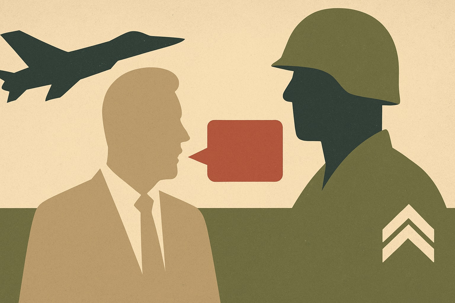 Editorial illustration for: Hegseth campaigns for congressional race, breaking with Pentagon neutrality