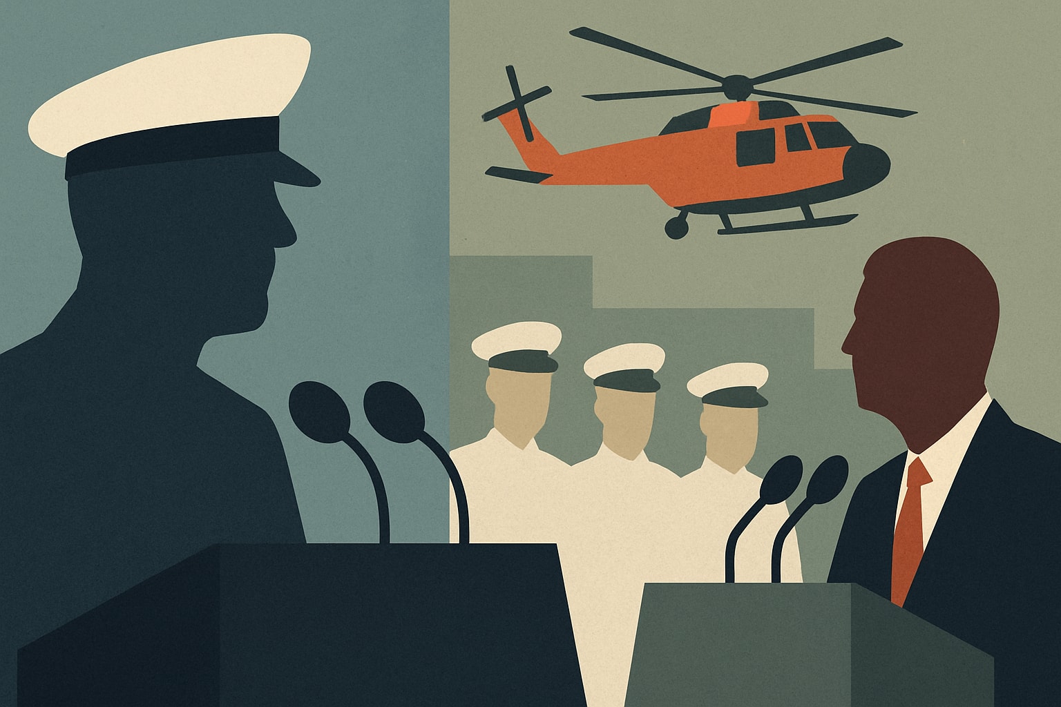 Caine to Deliver Naval Academy Commencement, Trump Doing Coast Guard