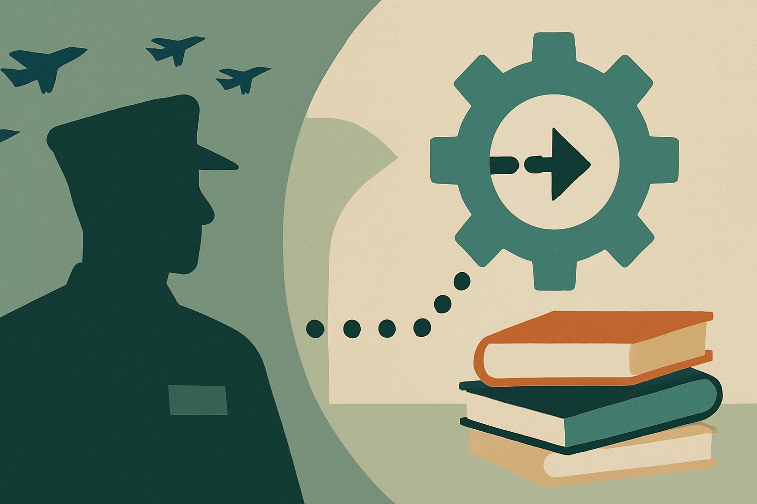 Editorial illustration for: VA Automates Enrollment for GI Bill and Education Benefits