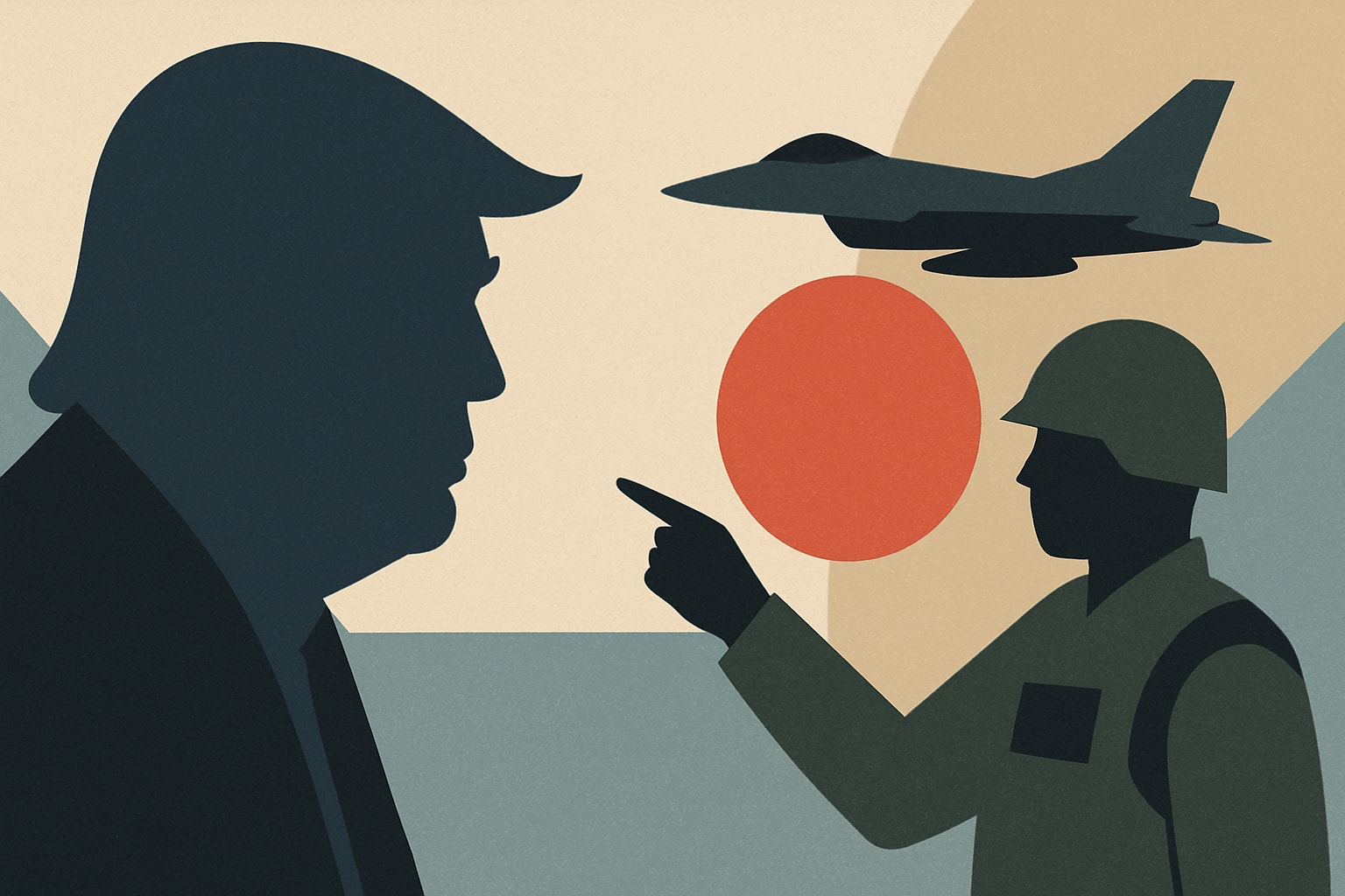 Editorial illustration for: Trump Questions Ukraine's Military Leverage Amidst U.S. Support