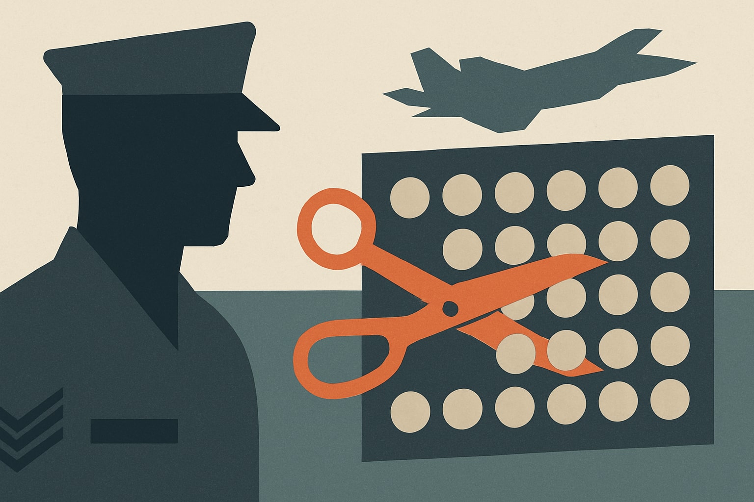Editorial illustration for: Air Force Cuts Reenlistment Bonuses for 2026, Leaving Only 24 Career Fields