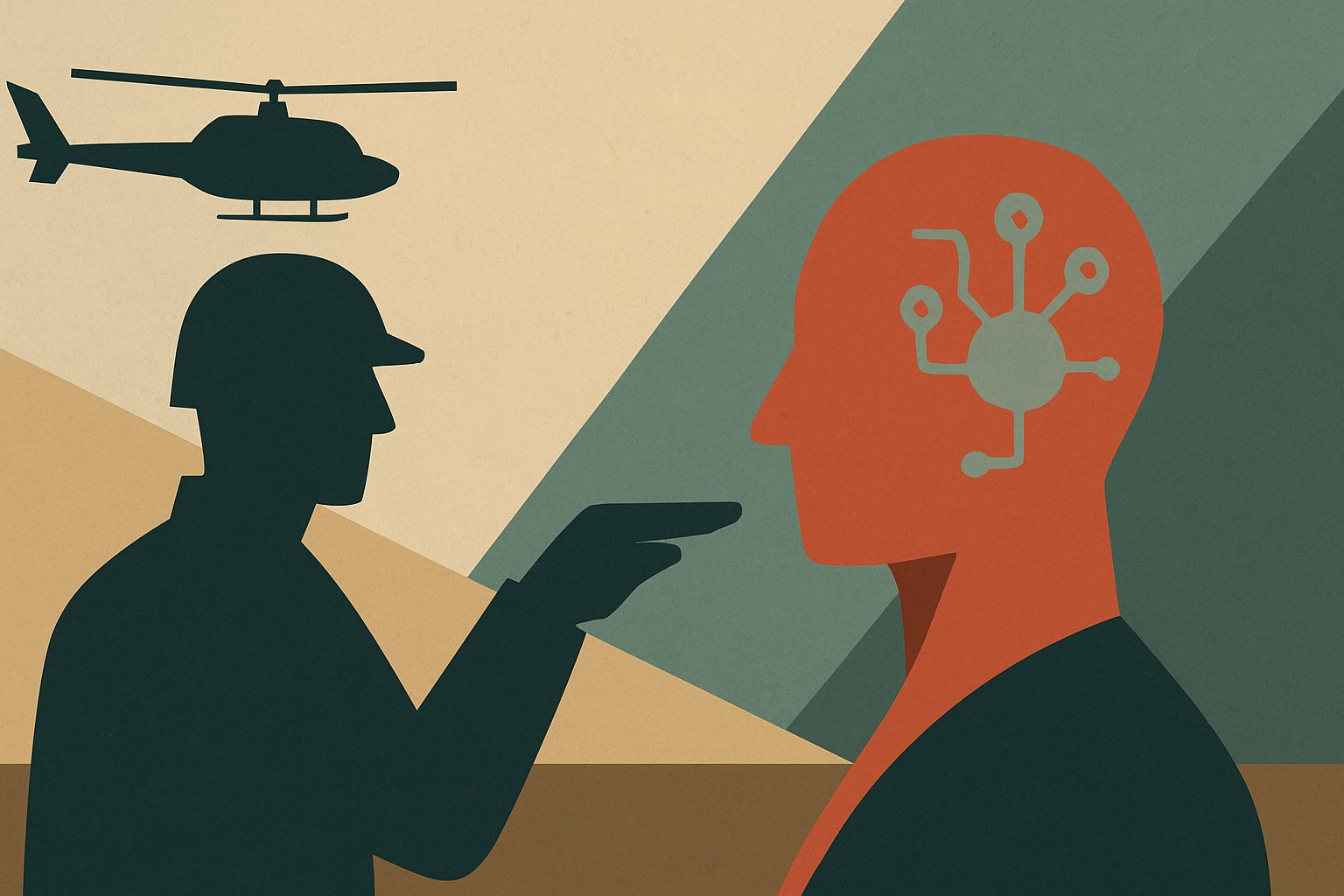 Editorial illustration for: AI in Special Operations Requires Human Oversight, Says Top Officer