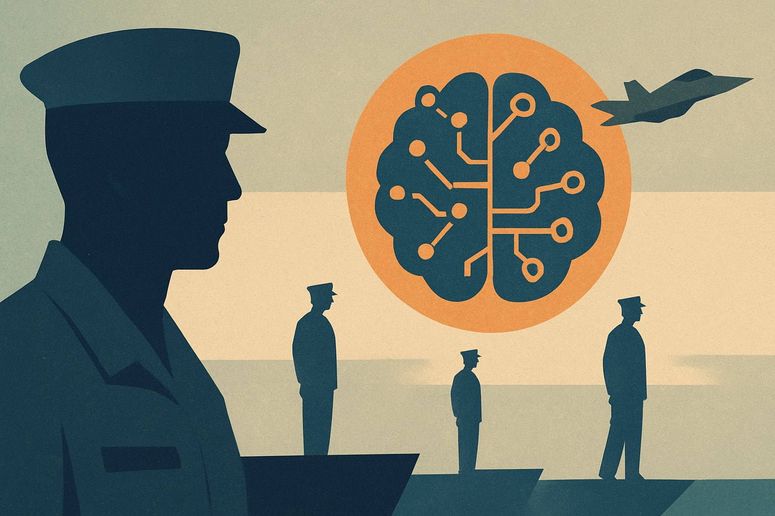 Editorial illustration for: AI-Powered Tool Helps Navy Retain Thousands of Sailors