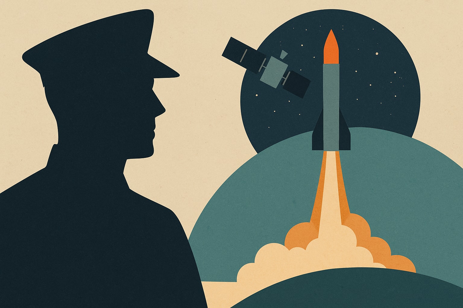 Editorial illustration for: Space Force Awards $90 Million to Rocket Lab for Two GEO Satellites