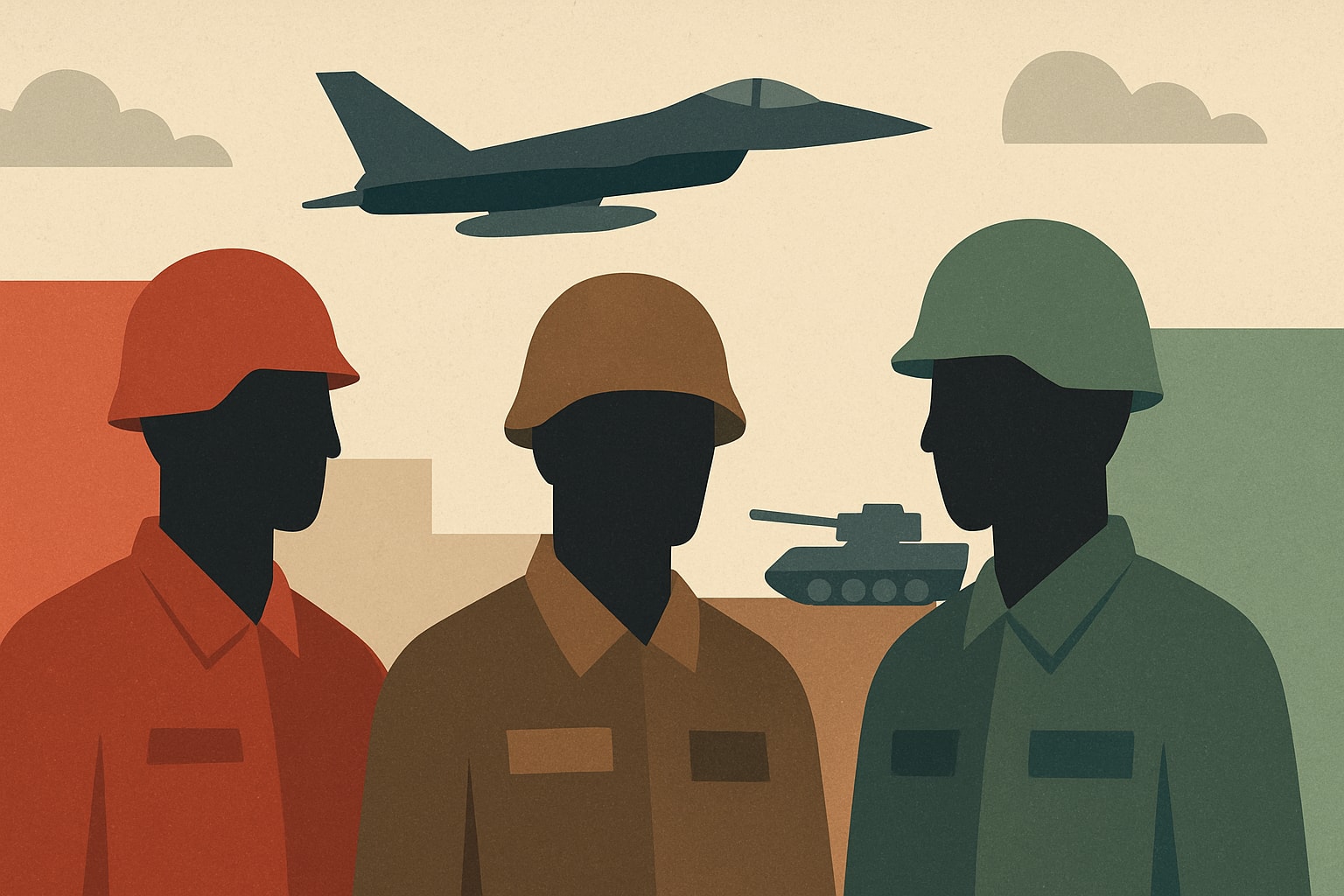 Editorial illustration for: Turkey's Military Exercise Welcomes Libya and Syria: A Historic First