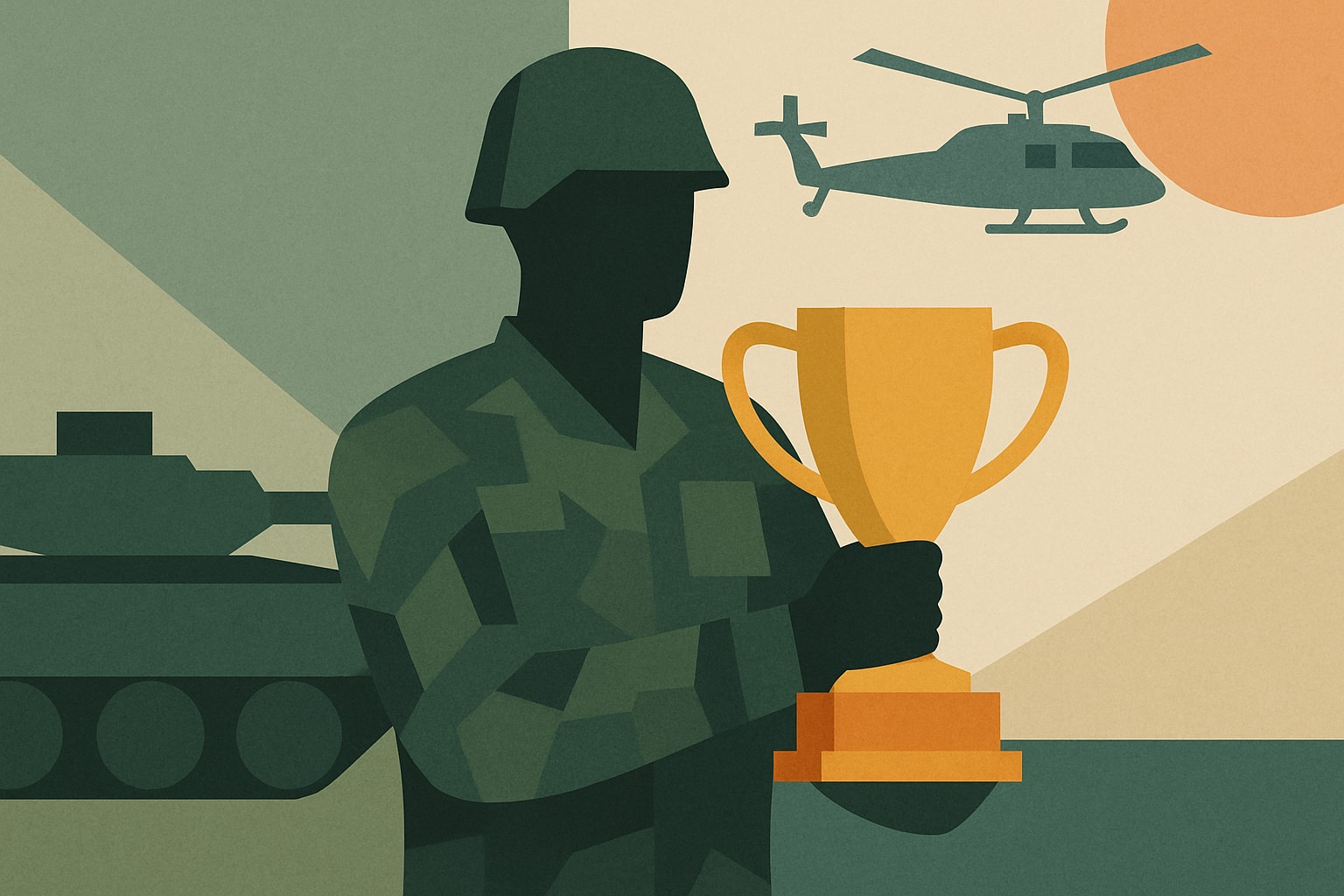 Editorial illustration for: Irish Soldiers Take First Place in US Army’s Armor Competition