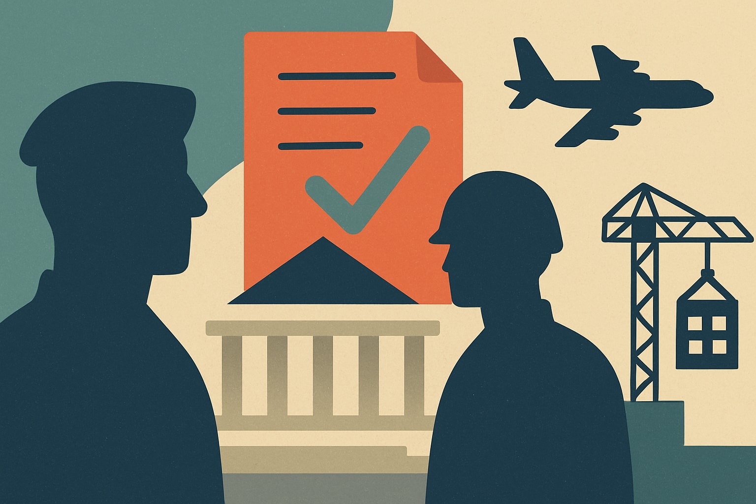 Editorial illustration for: House Passes Budget Bill for Veterans Affairs and Military Construction
