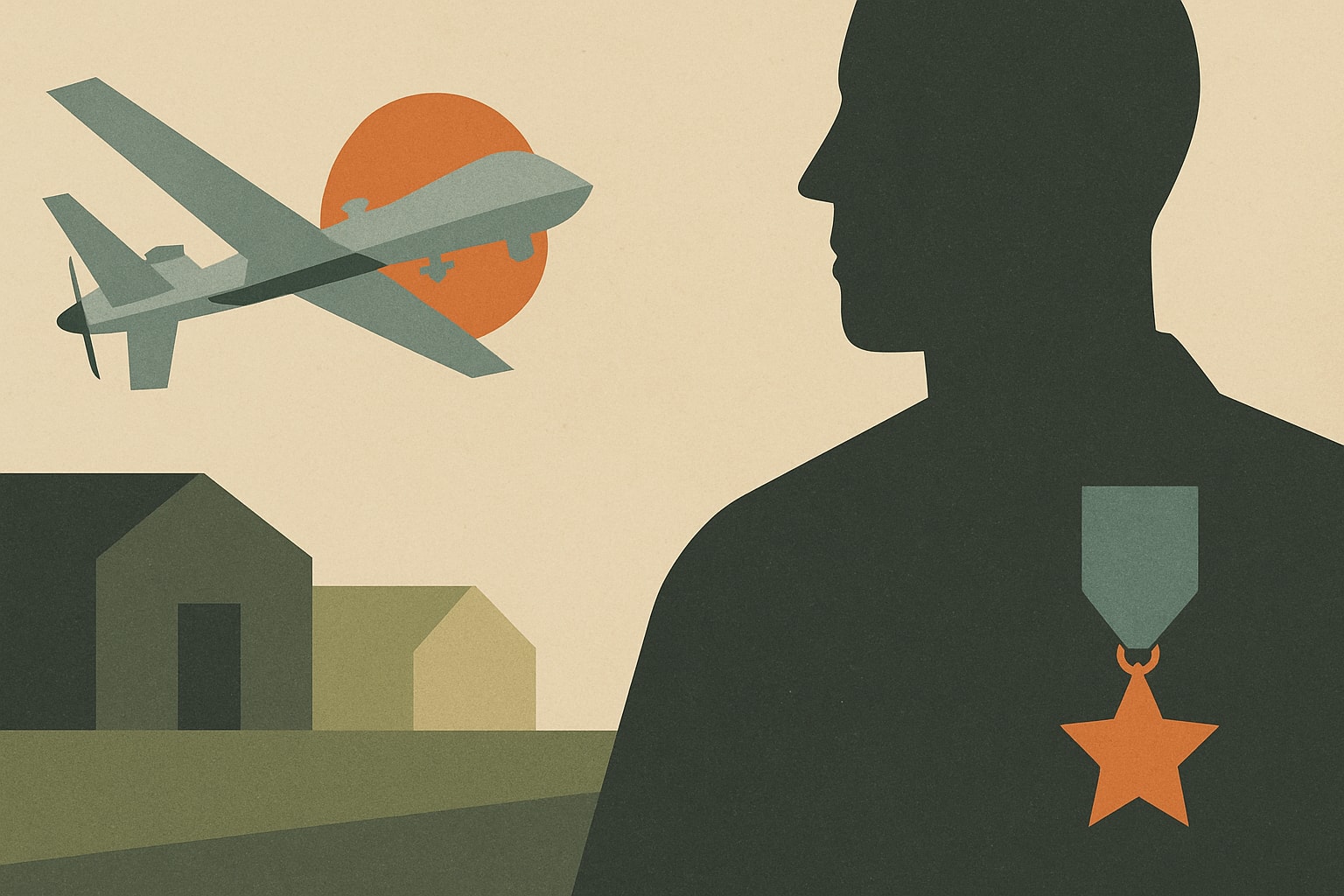 Editorial illustration for: Air Force Calls MQ-9 Reaper the ‘MVP’ of Recent Military Campaign