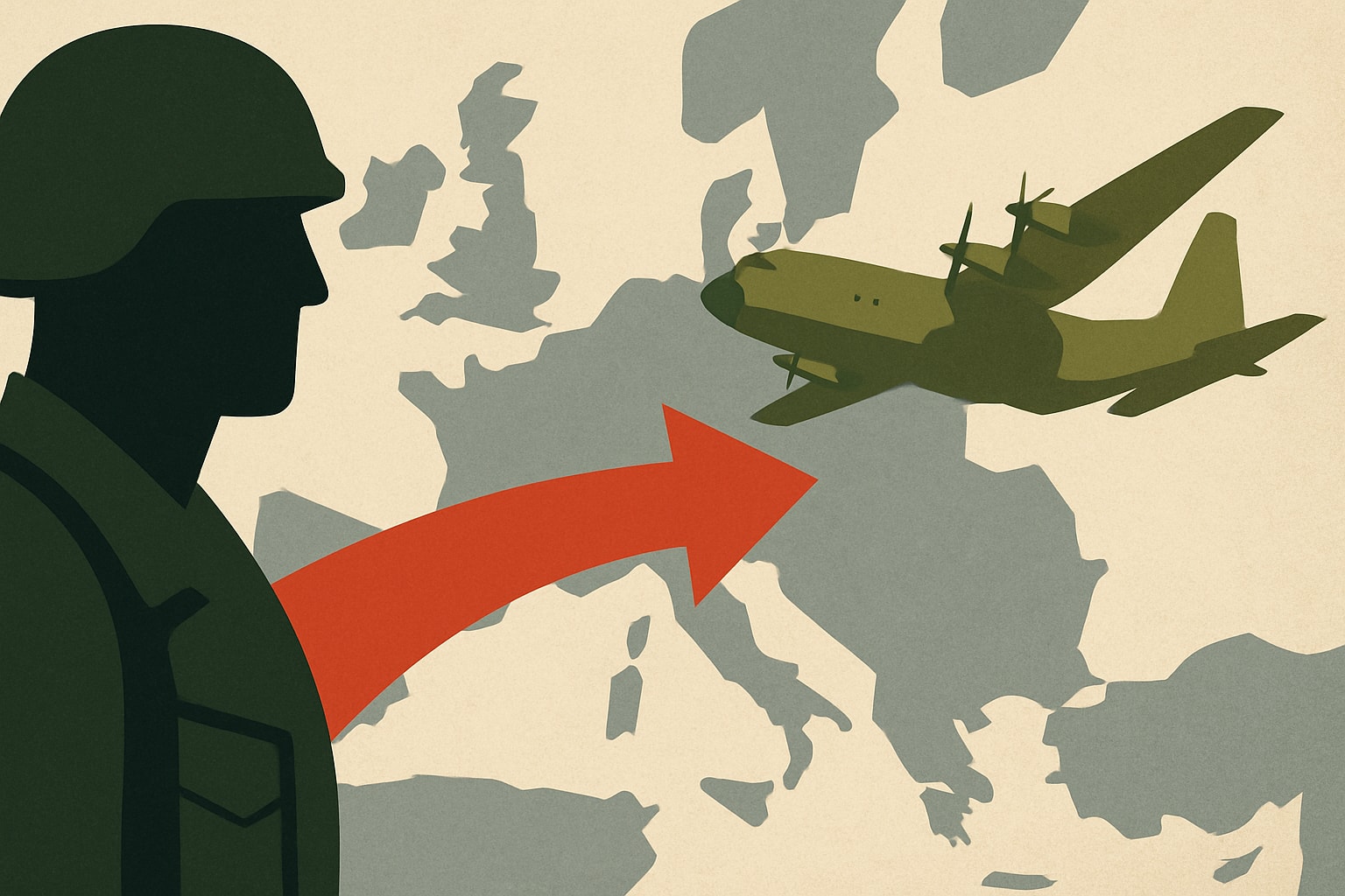 Editorial illustration for: More U.S. Troop Withdrawals from Europe Expected, Says NATO Commander