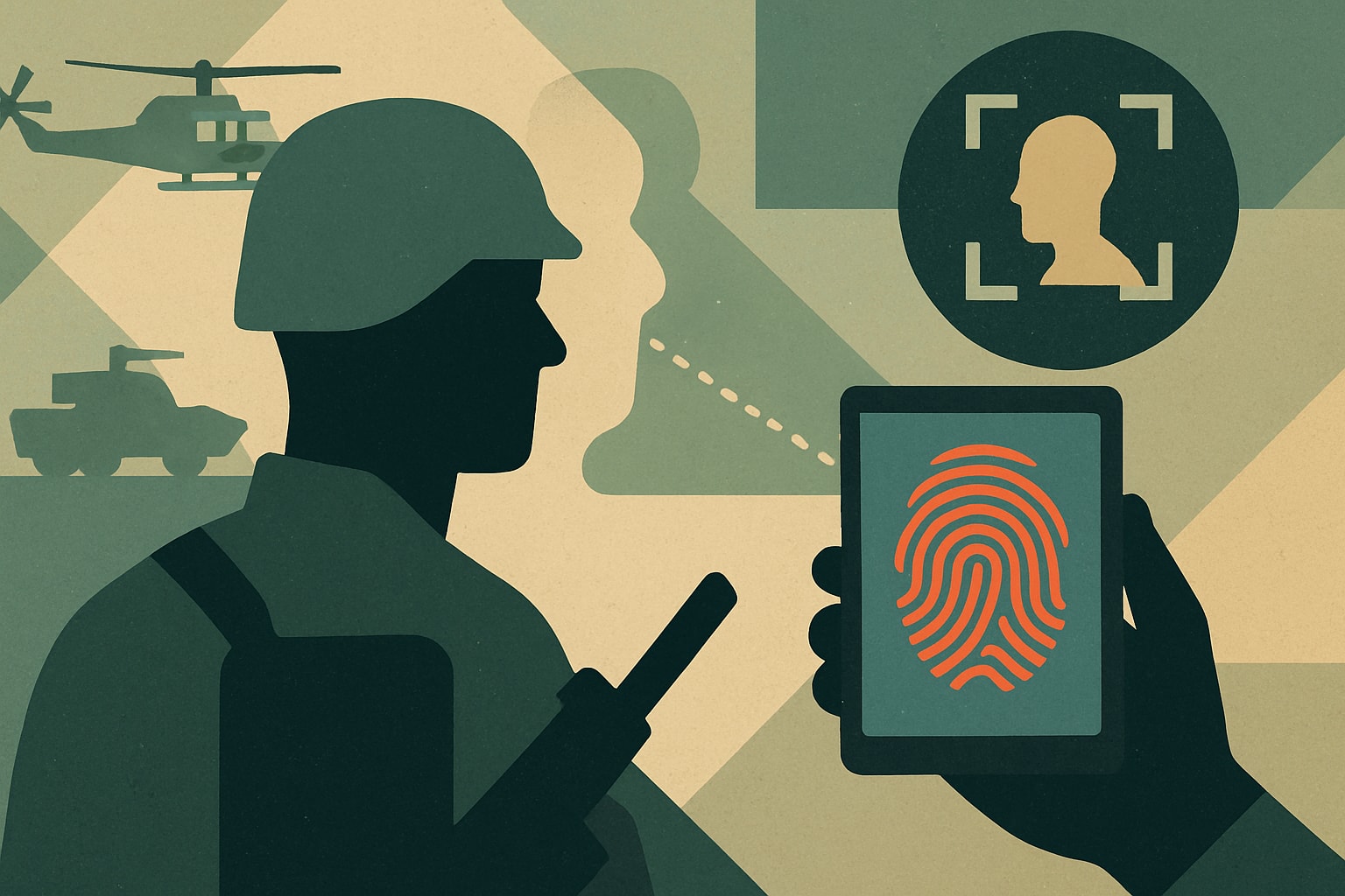 Editorial illustration for: SOCOM Begins Fielding New Battlefield Biometrics System