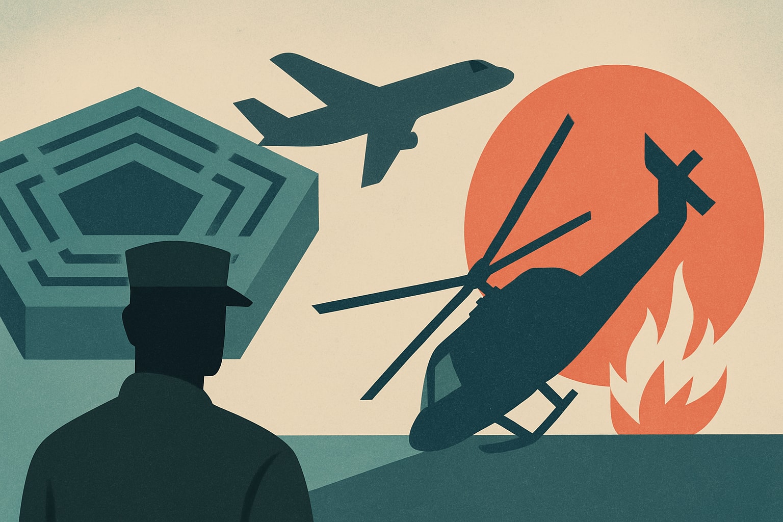 Editorial illustration for: Pentagon Launches Aviation Mishap Task Force to Tackle Safety Concerns