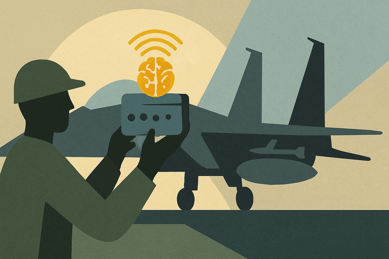 Editorial illustration for: New F-15E Depot Line Will Speed Up Installations of Electronic Warfare System