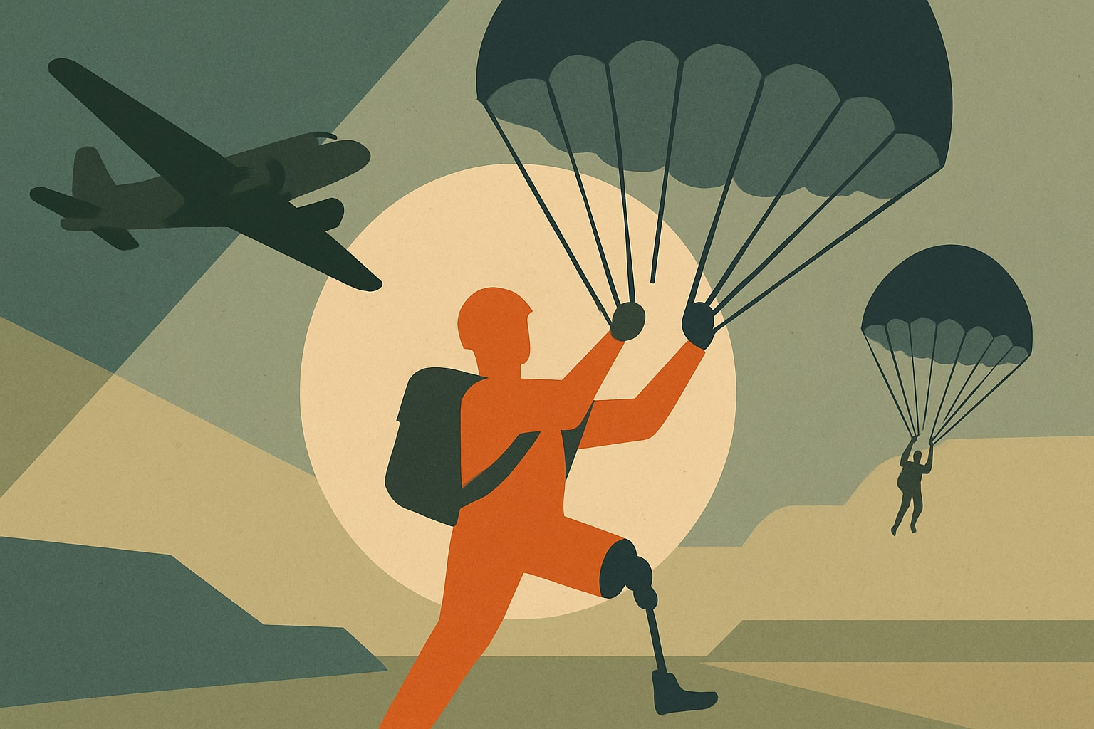 Double Amputee Paratrooper to Jump into Normandy for D-Day Anniversary