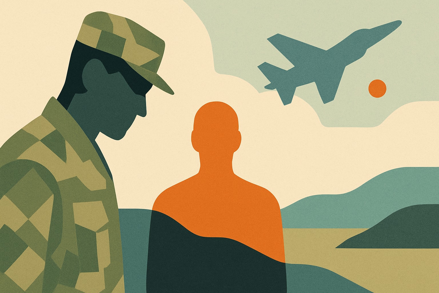 Editorial illustration for: Strategies to Overcome Post-Military Impostor Syndrome
