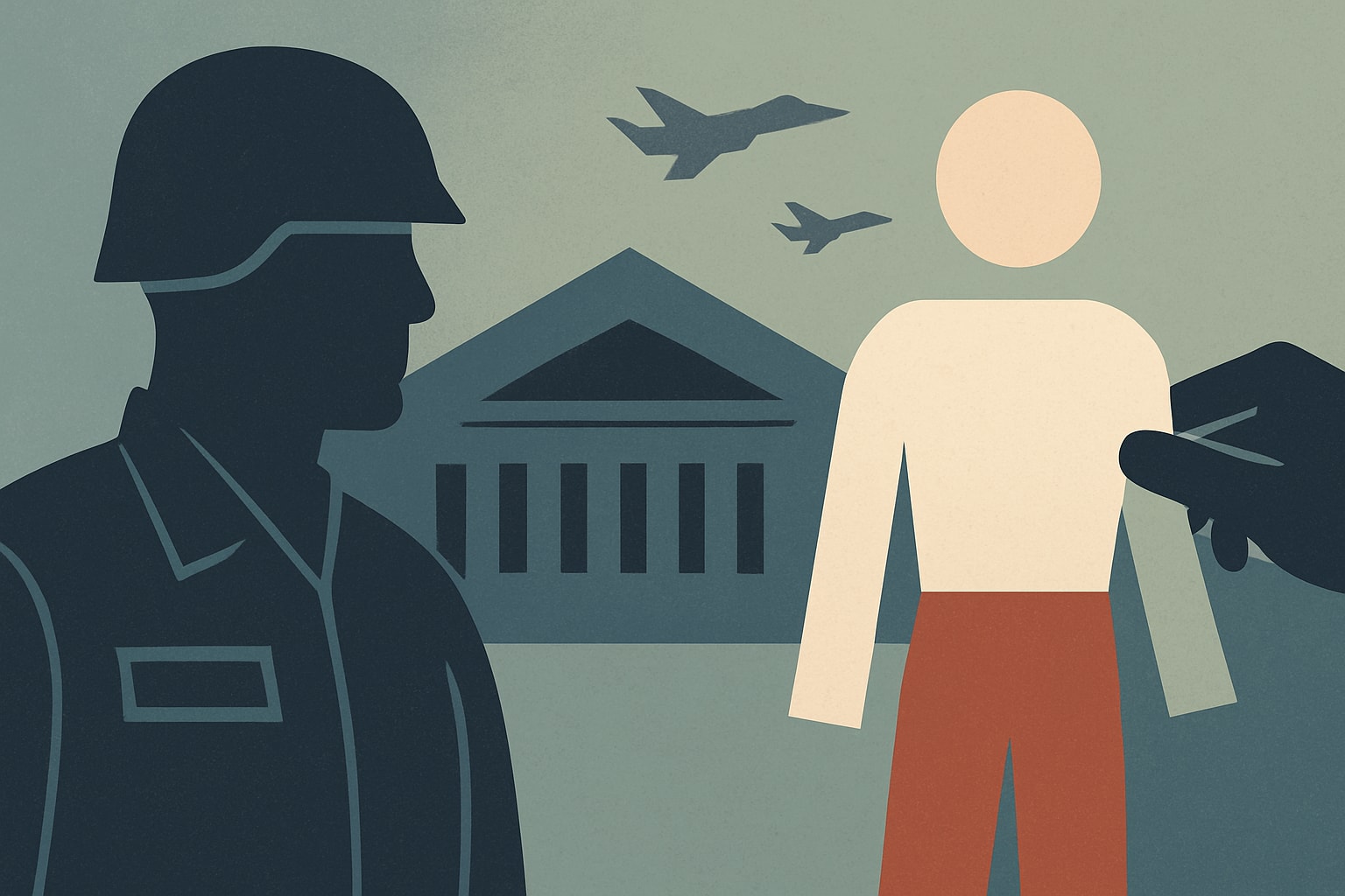 Editorial illustration for: Watchdog Report Reveals Pentagon's Oversight on Civilian Workforce Cuts