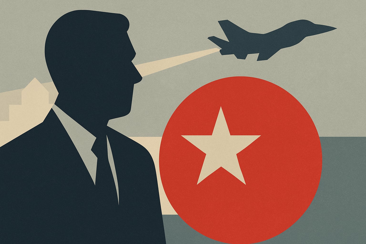 Editorial illustration for: Former Southern California Mayor Pleads Guilty to Acting as Agent for Chinese Government