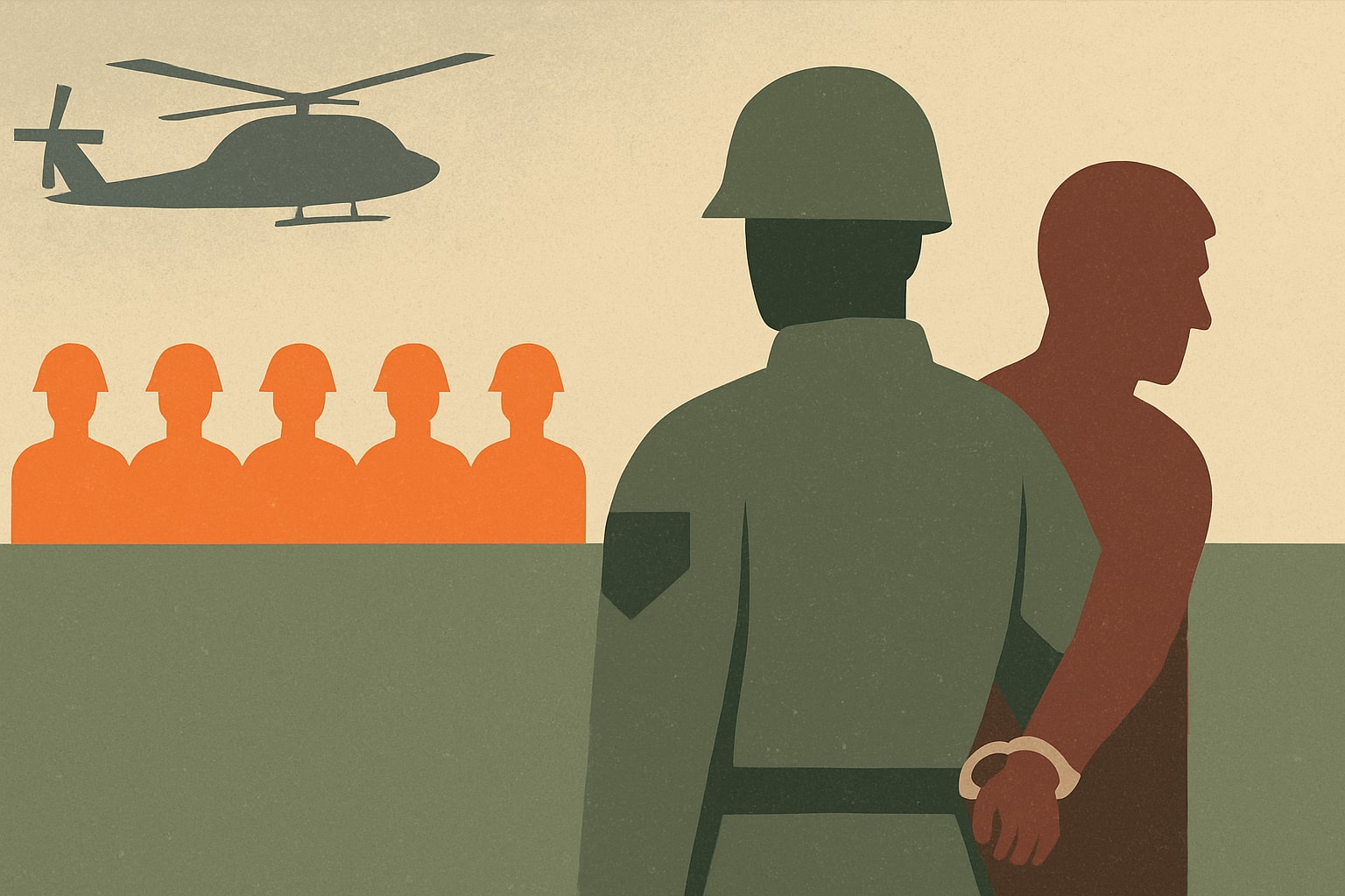 Editorial illustration for: Polish Fugitive With 5,000 Alleged Victims Arrested at US Army Basic Training
