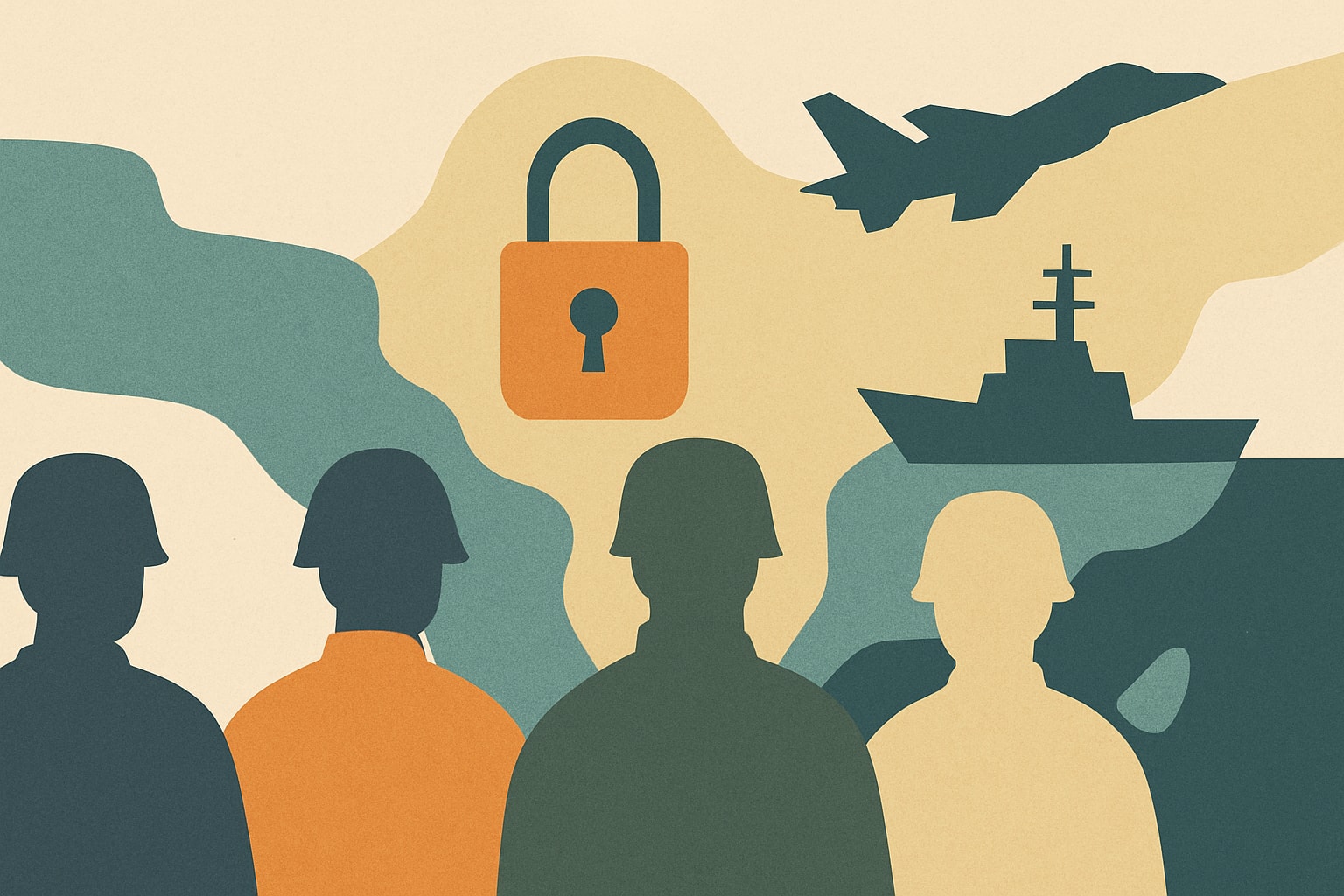 Editorial illustration for: Quad Nations Enhance Security Efforts in the Indo-Pacific Region