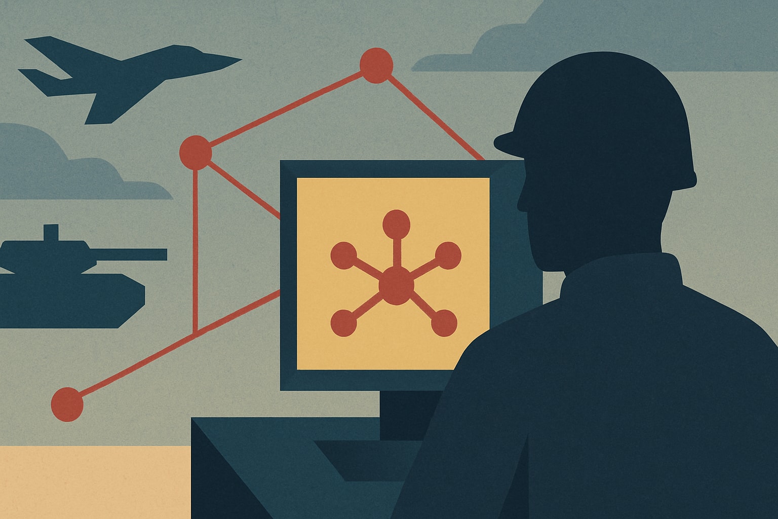 Editorial illustration for: Network Control, Not Just Connectivity, Will Shape Future Conflicts