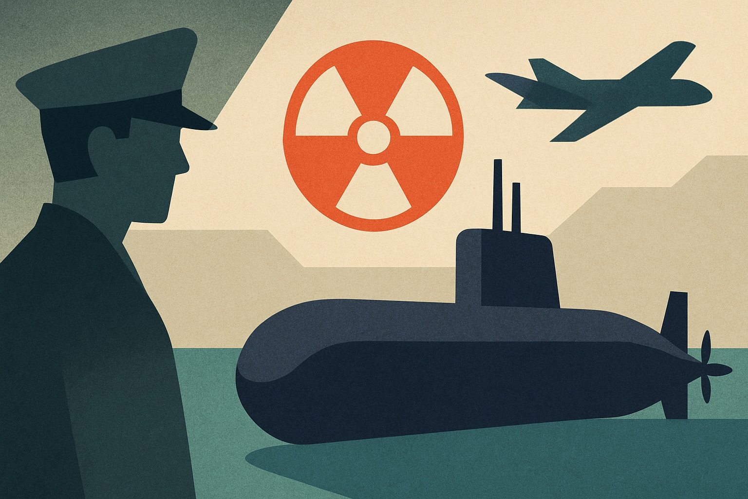 Editorial illustration for: South Korea Moves Forward with Nuclear-Powered Submarine Development