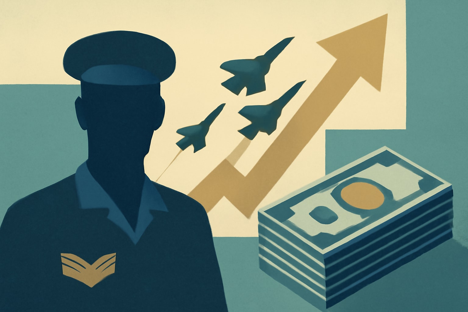 Editorial illustration for: Air Force Seeks $3.2 Billion Boost for Aircraft Readiness