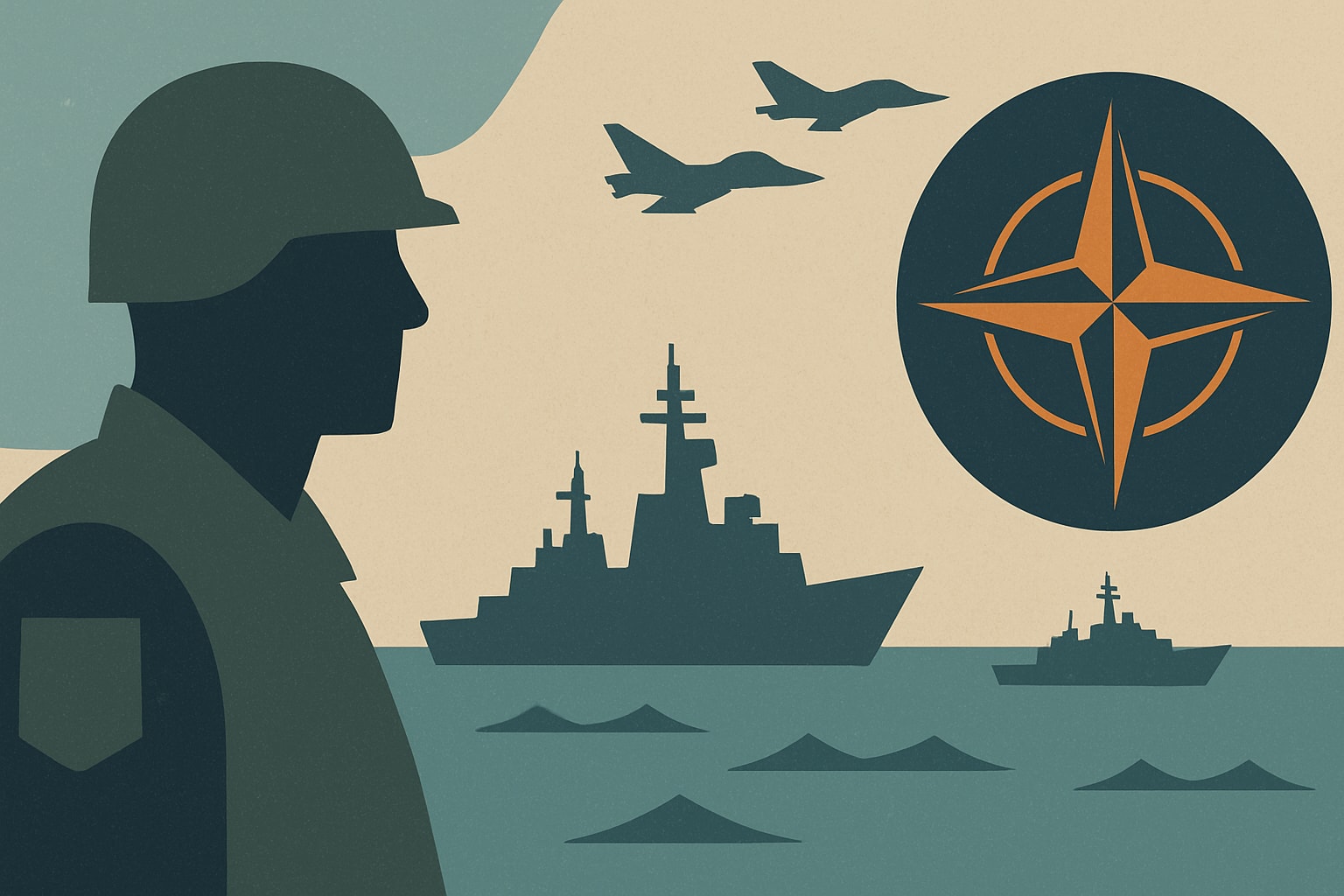 Editorial illustration for: US and NATO Allies to Launch Scaled-Back Baltic Sea Drills