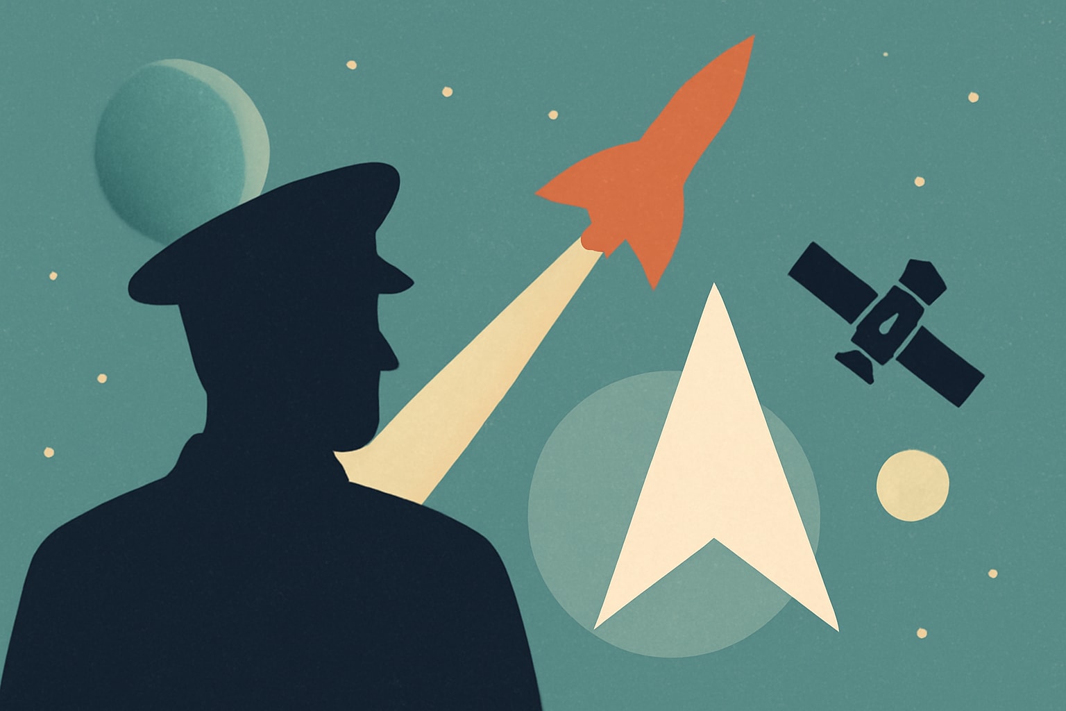 Editorial illustration for: Space Force Reveals Vision for 2040 Force Structure