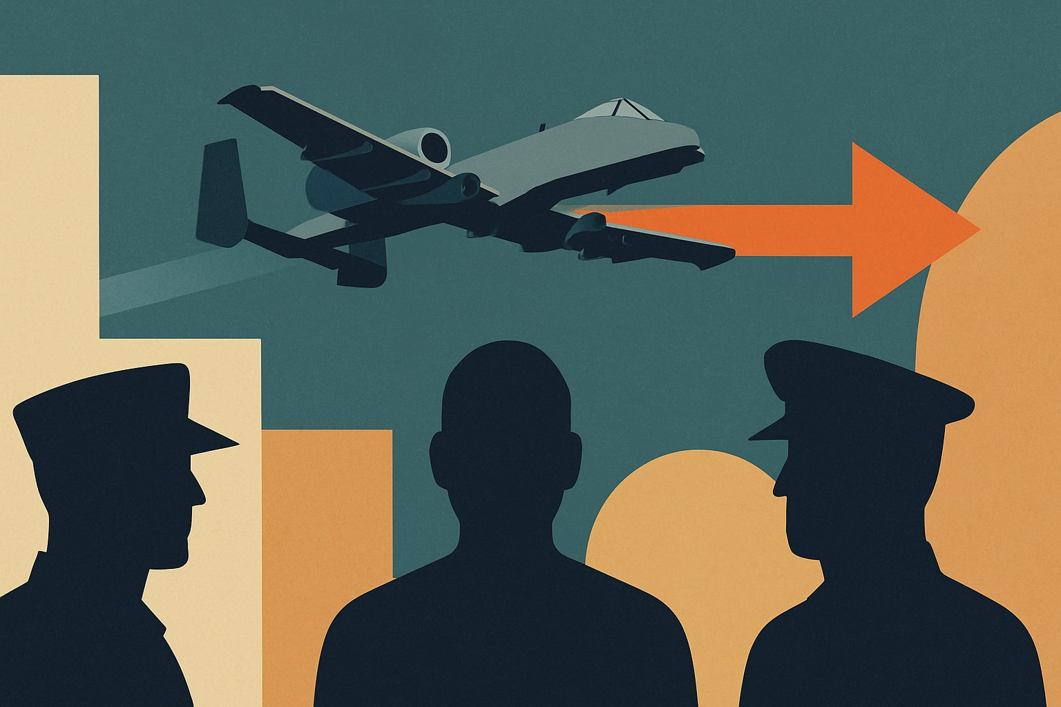 Editorial illustration for: House Panel Approves A-10 Warthog's Service Extension Through 2030