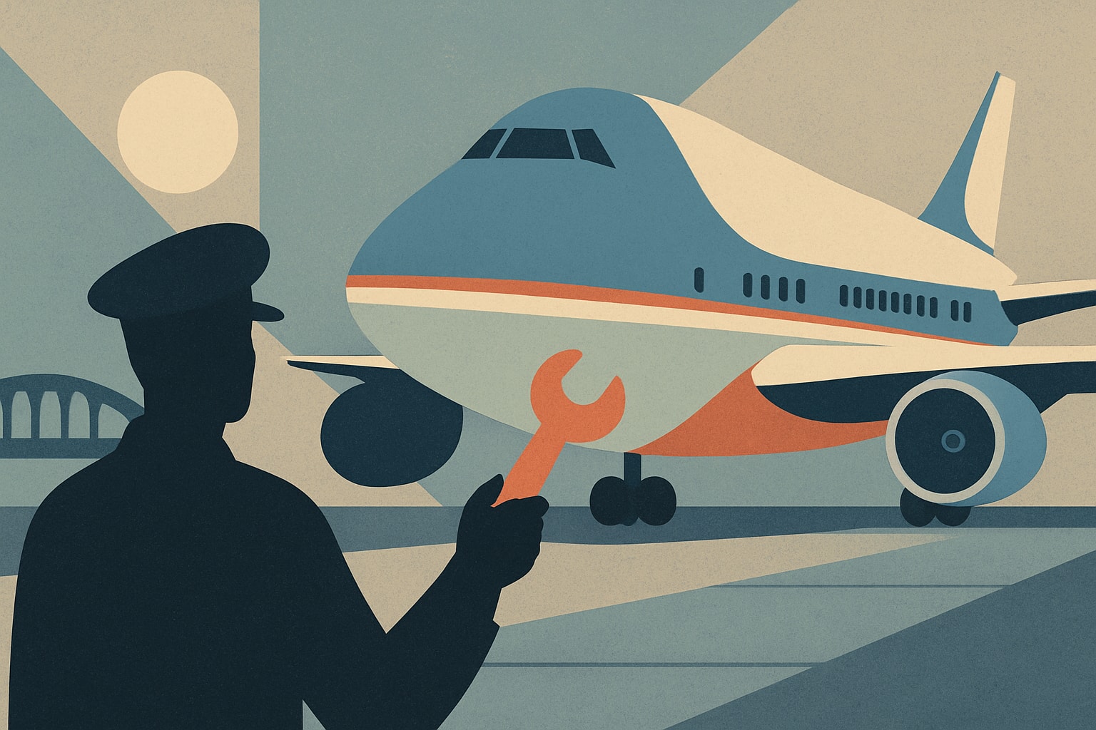 Editorial illustration for: Qatar-Gifted ‘Bridge’ Air Force One Painted, Final Modifications Underway