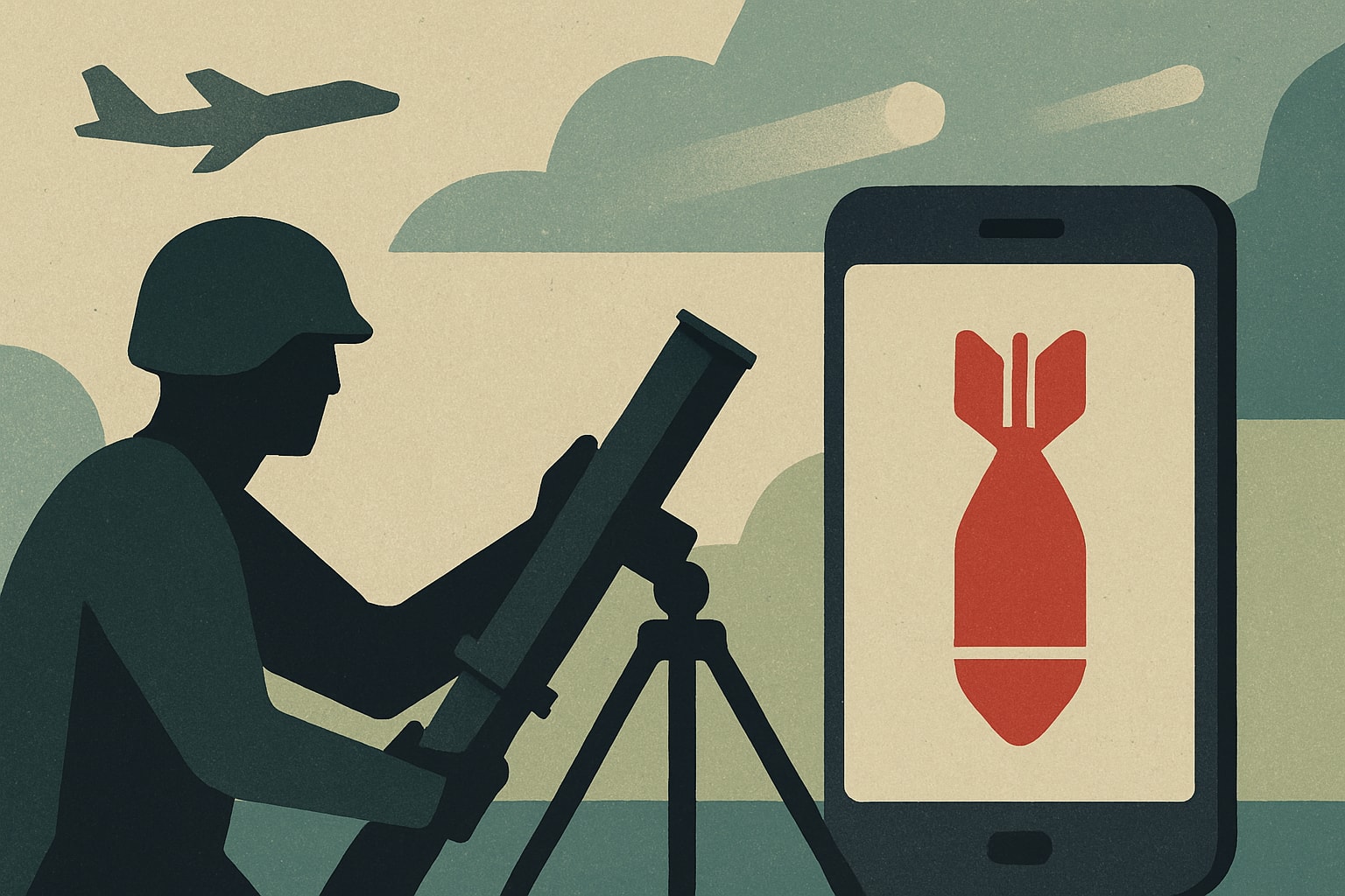 Editorial illustration for: Army Launches Mortars App for Enhanced Combat Efficiency