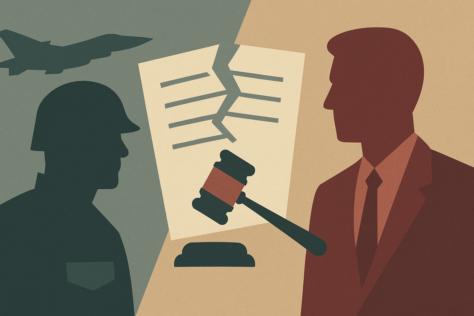 Editorial illustration for: HASC Challenges Trump's Executive Order Ending Bargaining Rights for DoD Workers