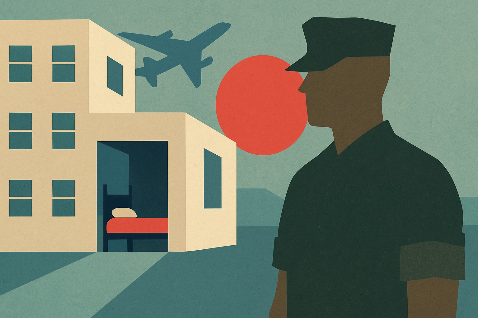 Editorial illustration for: Marines to Have Their Own Barracks Bedrooms at Japan Base