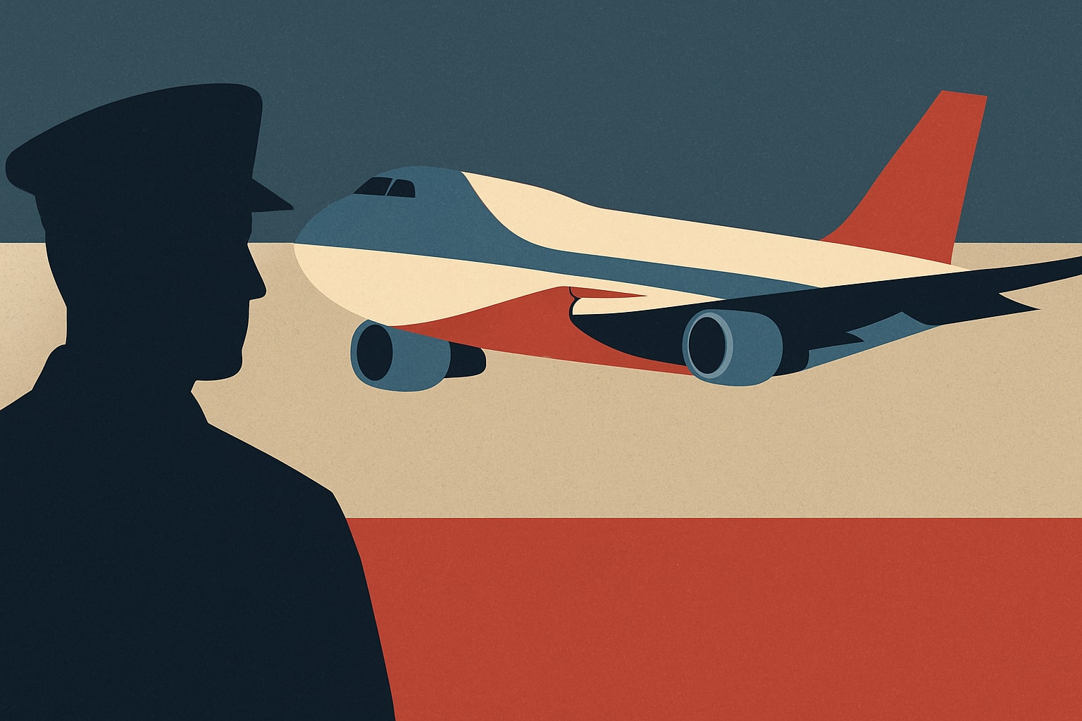 Interim Air Force One Aircraft Unveils New Red, White, and Blue Design