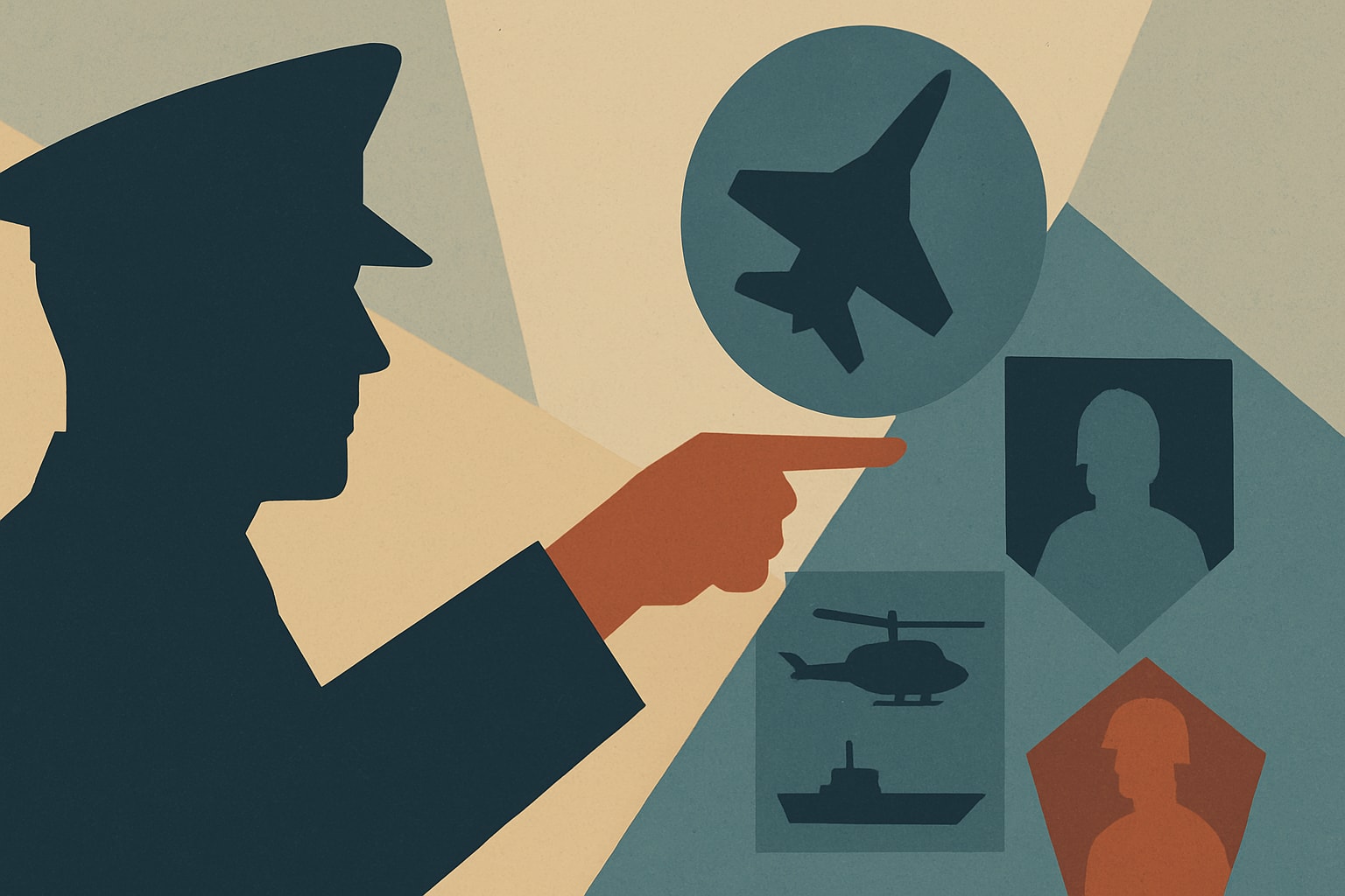 Editorial illustration for: Pentagon Introduces Joint Warfighting Evaluation for Officer Promotions