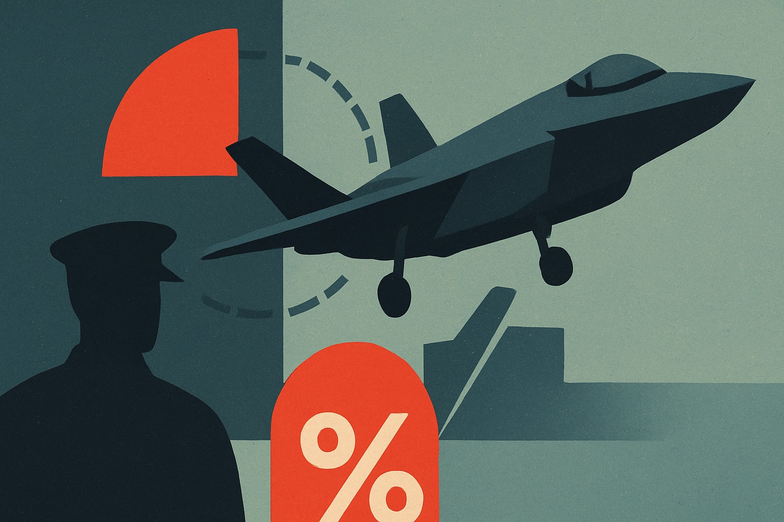 Editorial illustration for: Less Than 25% of F-35s Fully Mission Capable, GAO Report Reveals