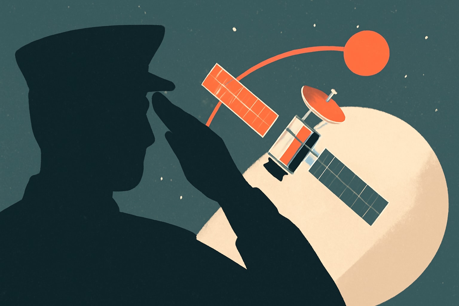Editorial illustration for: Space Force Unveils 15-Year Plan for Satellite Operations