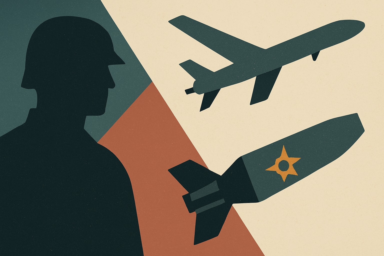 Editorial illustration for: Pentagon Reveals Preferred Munitions for One-Way Attack Drones