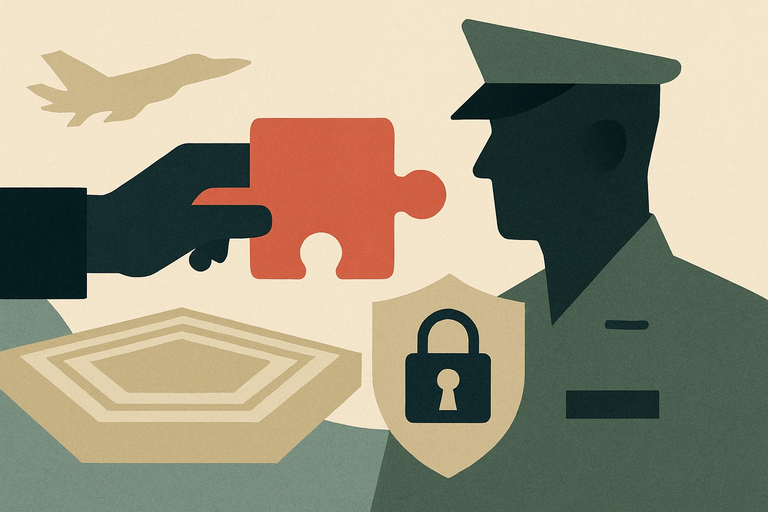 Editorial illustration for: SASC Proposes Reorganization of Pentagon’s IT and Cyber Leadership