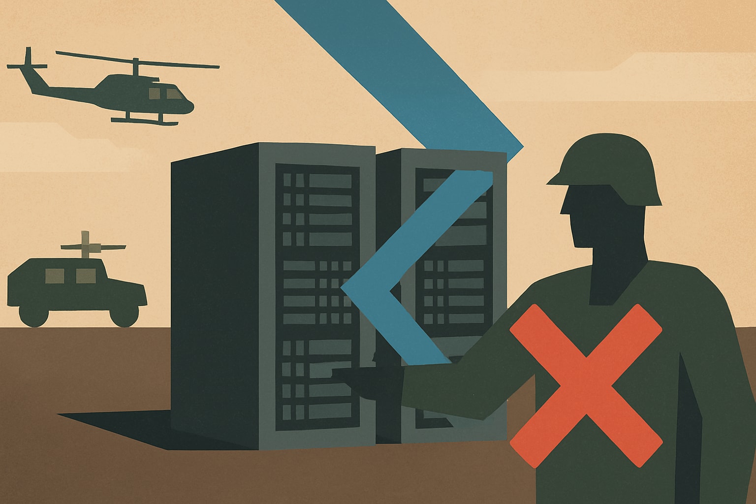 Editorial illustration for: House NDAA Provision Could Derail Army Data Center Projects